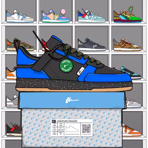 Signature Sneakers Generative: Signature Sneaker #93