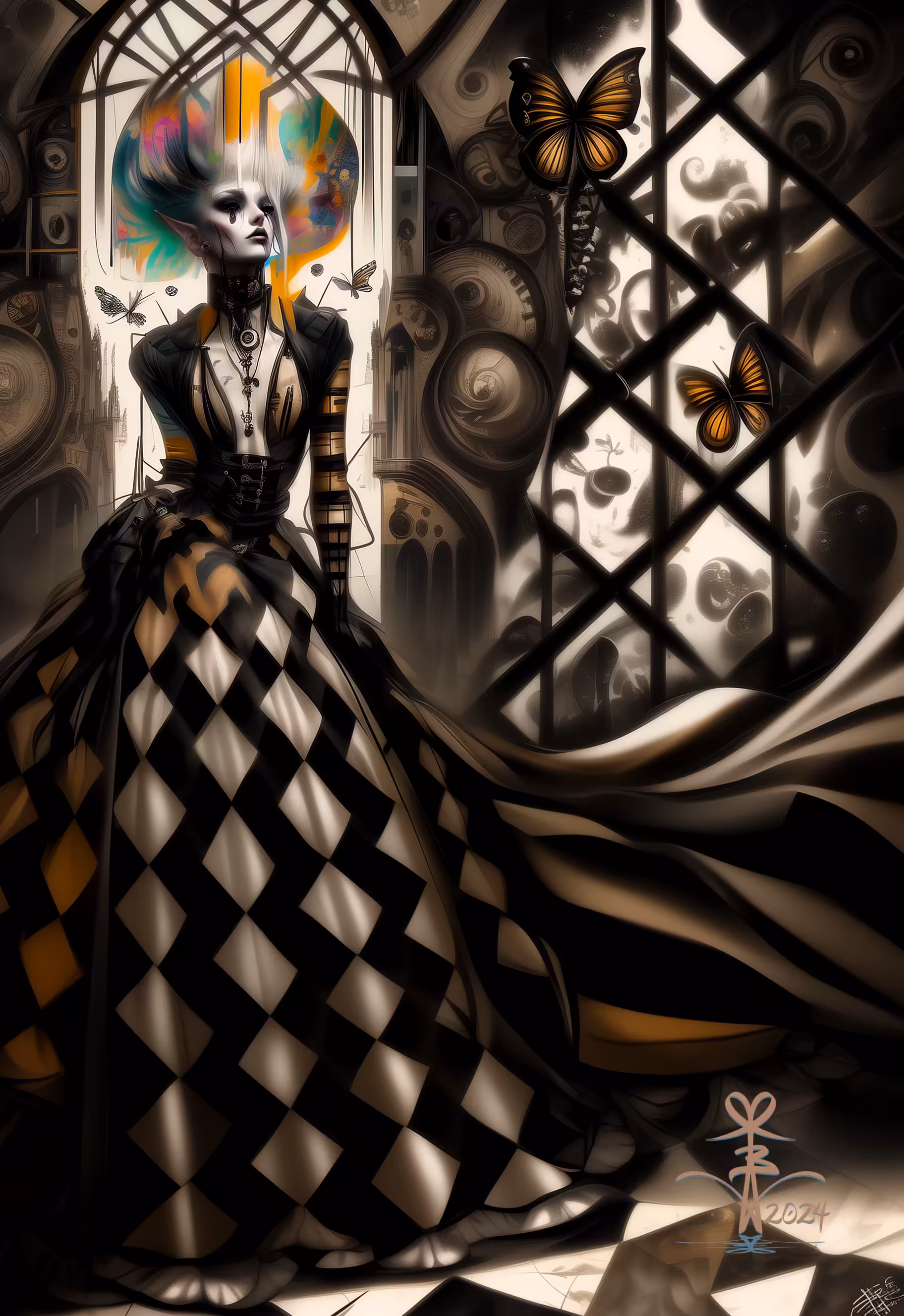 Shadowed Monarch: Etheric Twilight Veil 