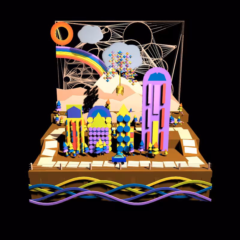 Paper Art 3D #65
