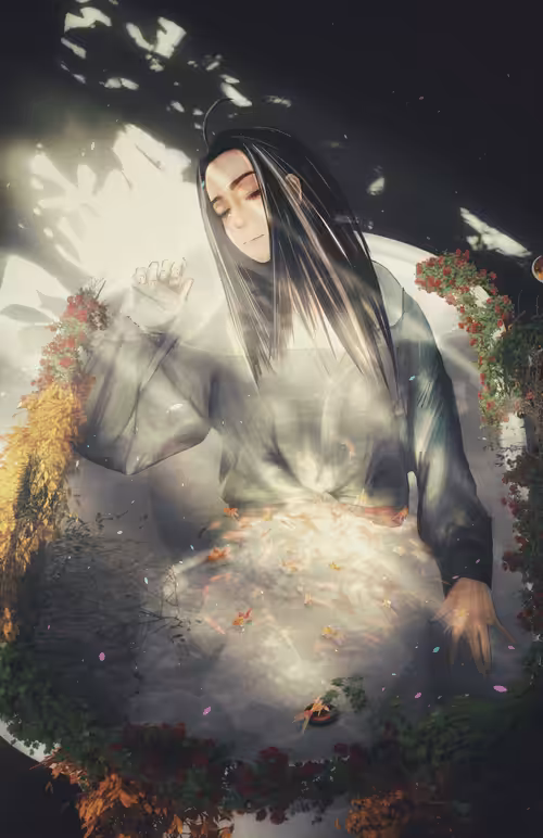 one act of the story: 夕暮れに静む【Dusk sinks in silence】