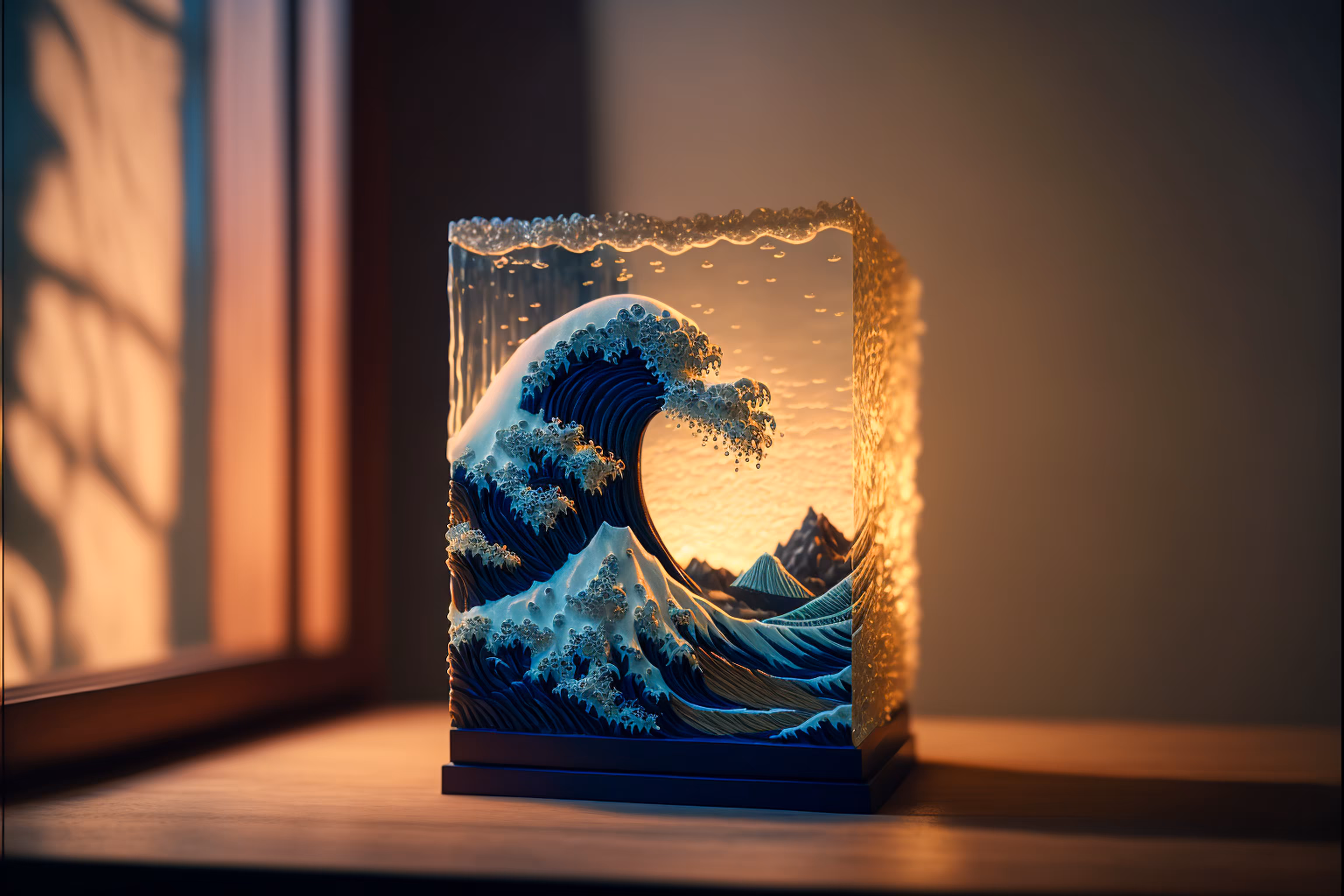Dioramas - The Great Wave : 40