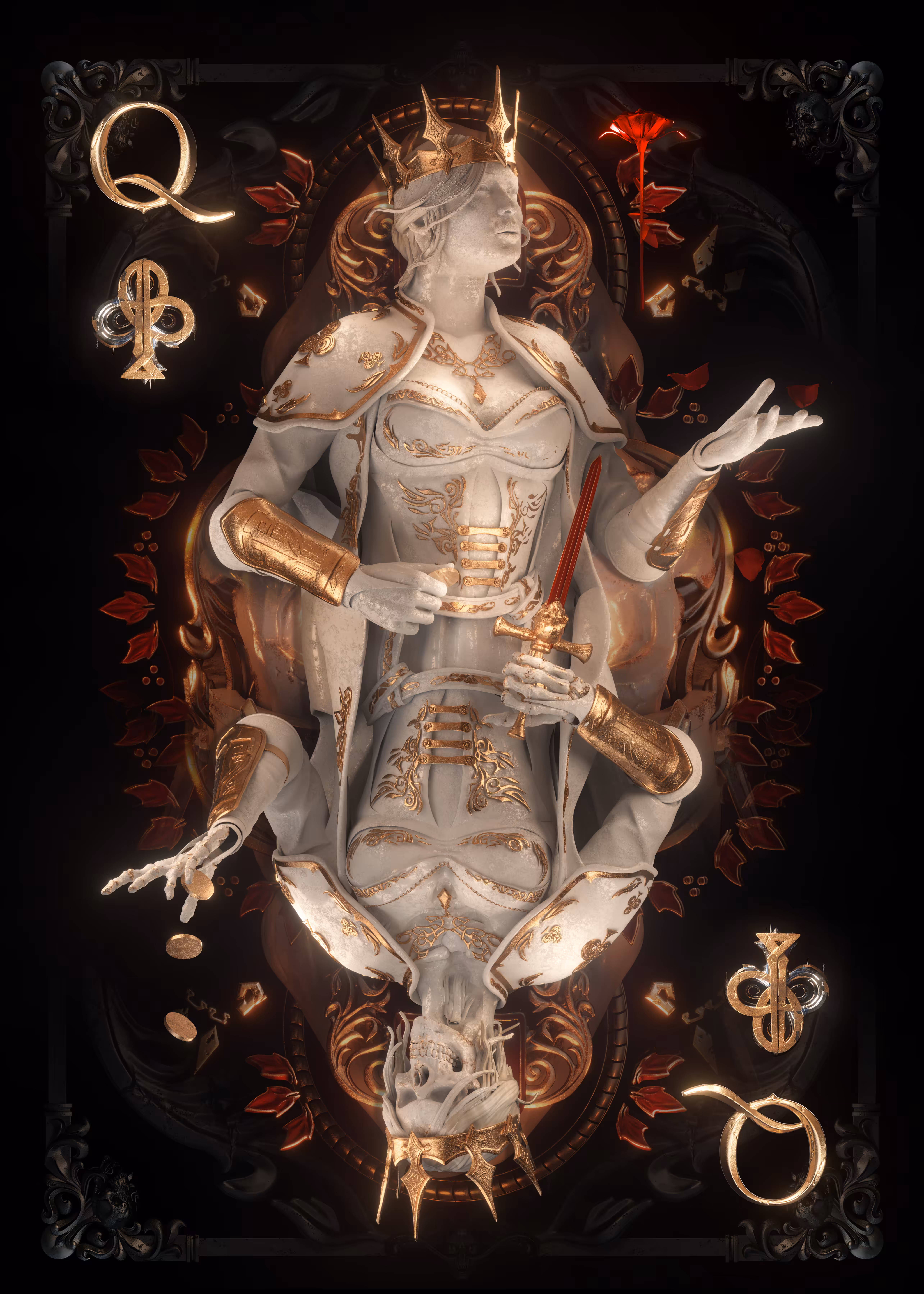 The Scarlet Queen of Clubs