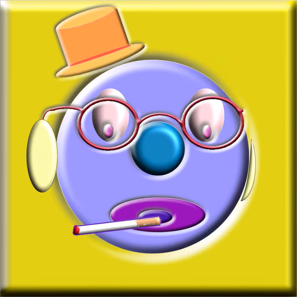 SmokingClown Series: SmokingClown #40