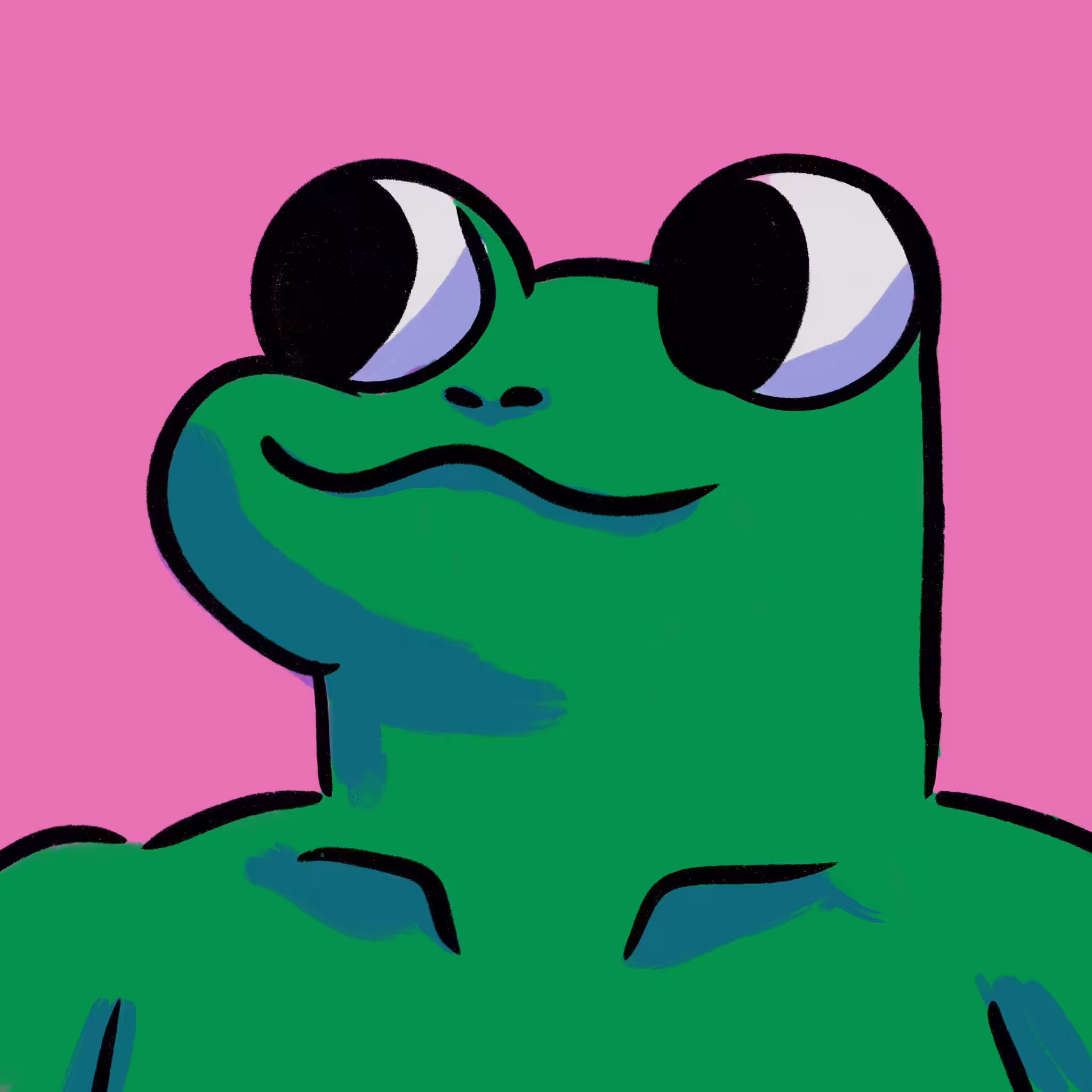 Buff Frog