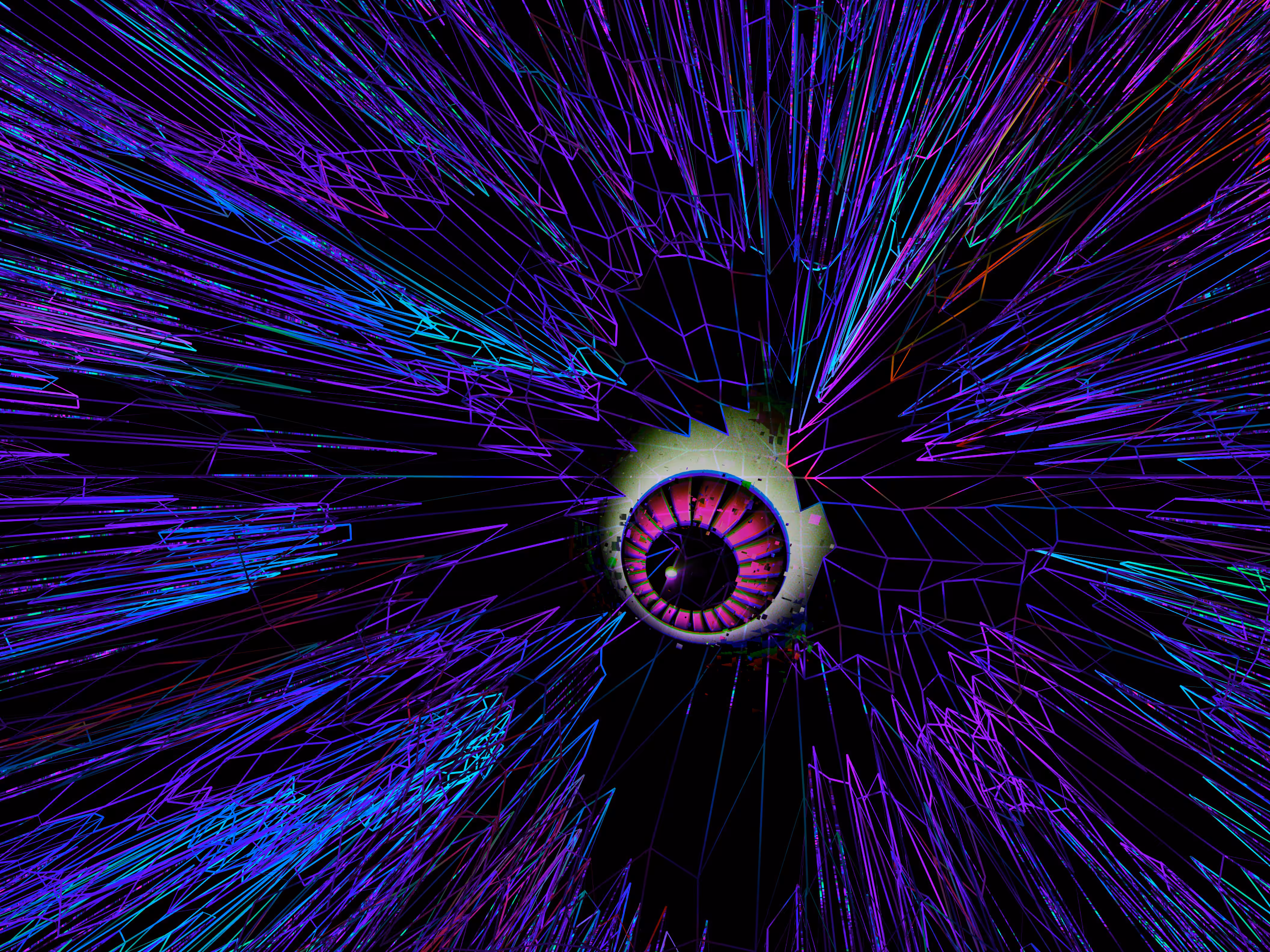 eye broke the matrix...