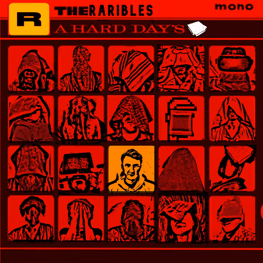 a hard days wash - #raribles collab