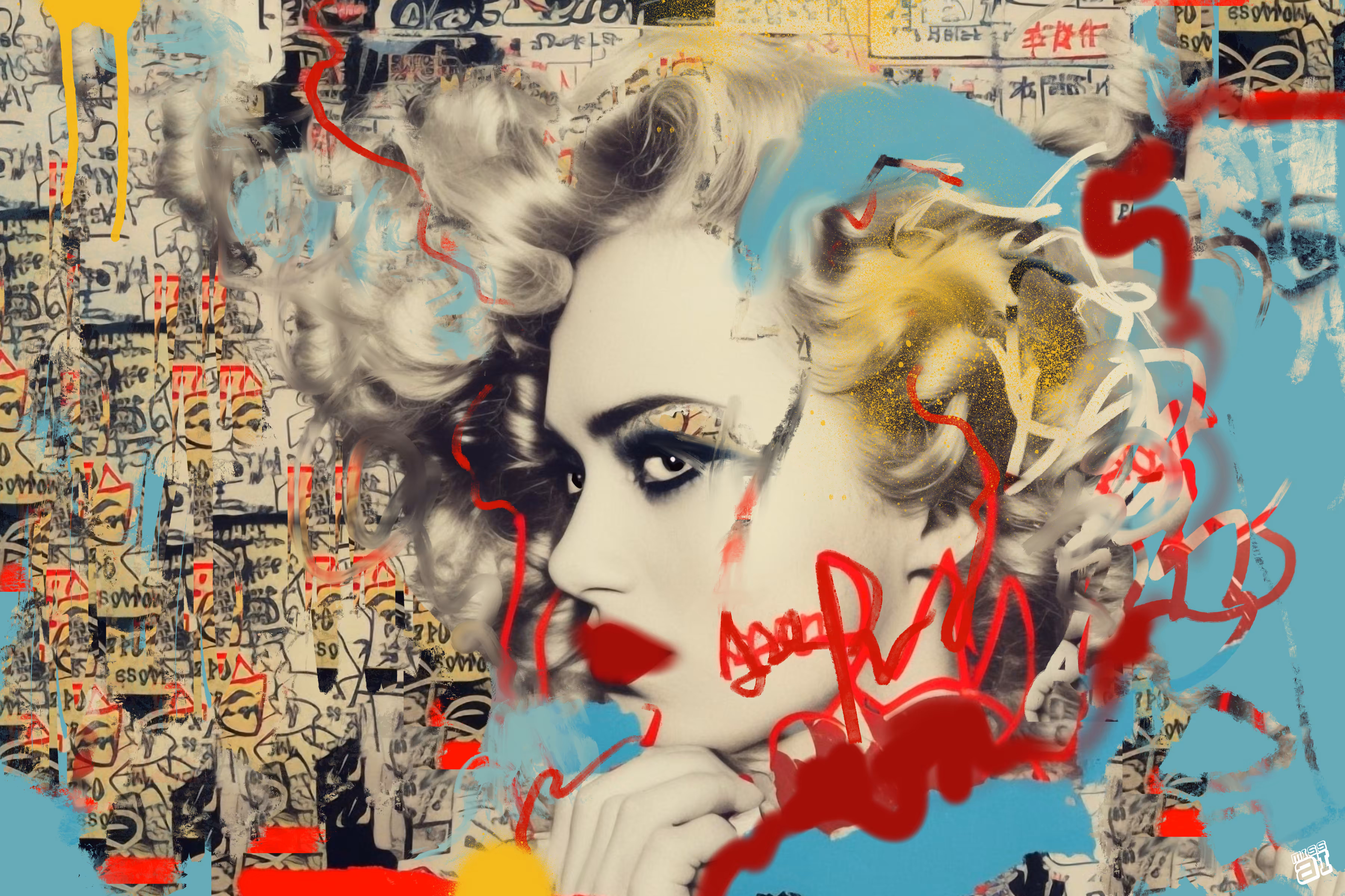 TOKYO GRAFFITI BLONDE