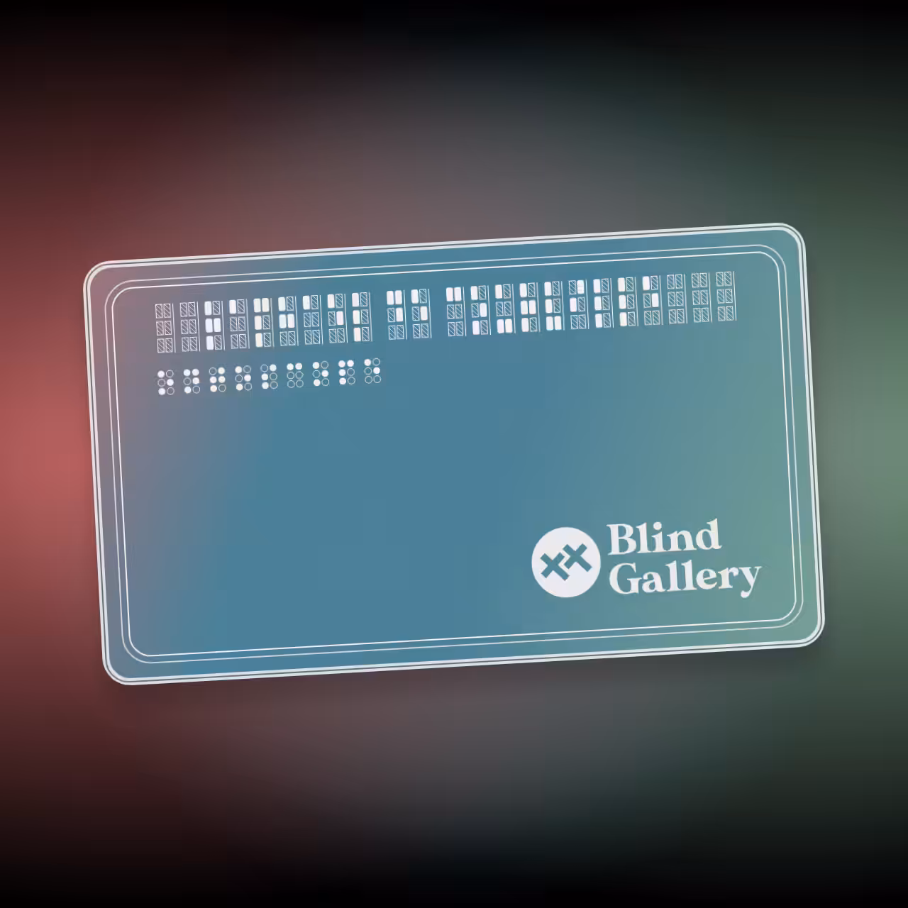 Blind Gallery Club Membership #148