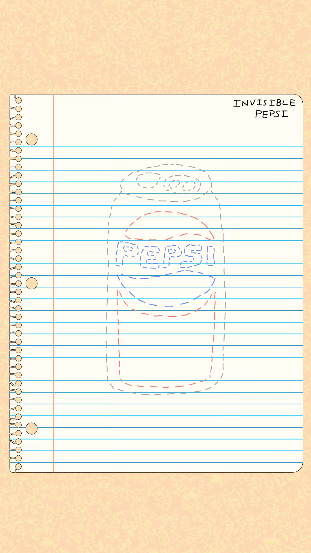 invisible pepsi