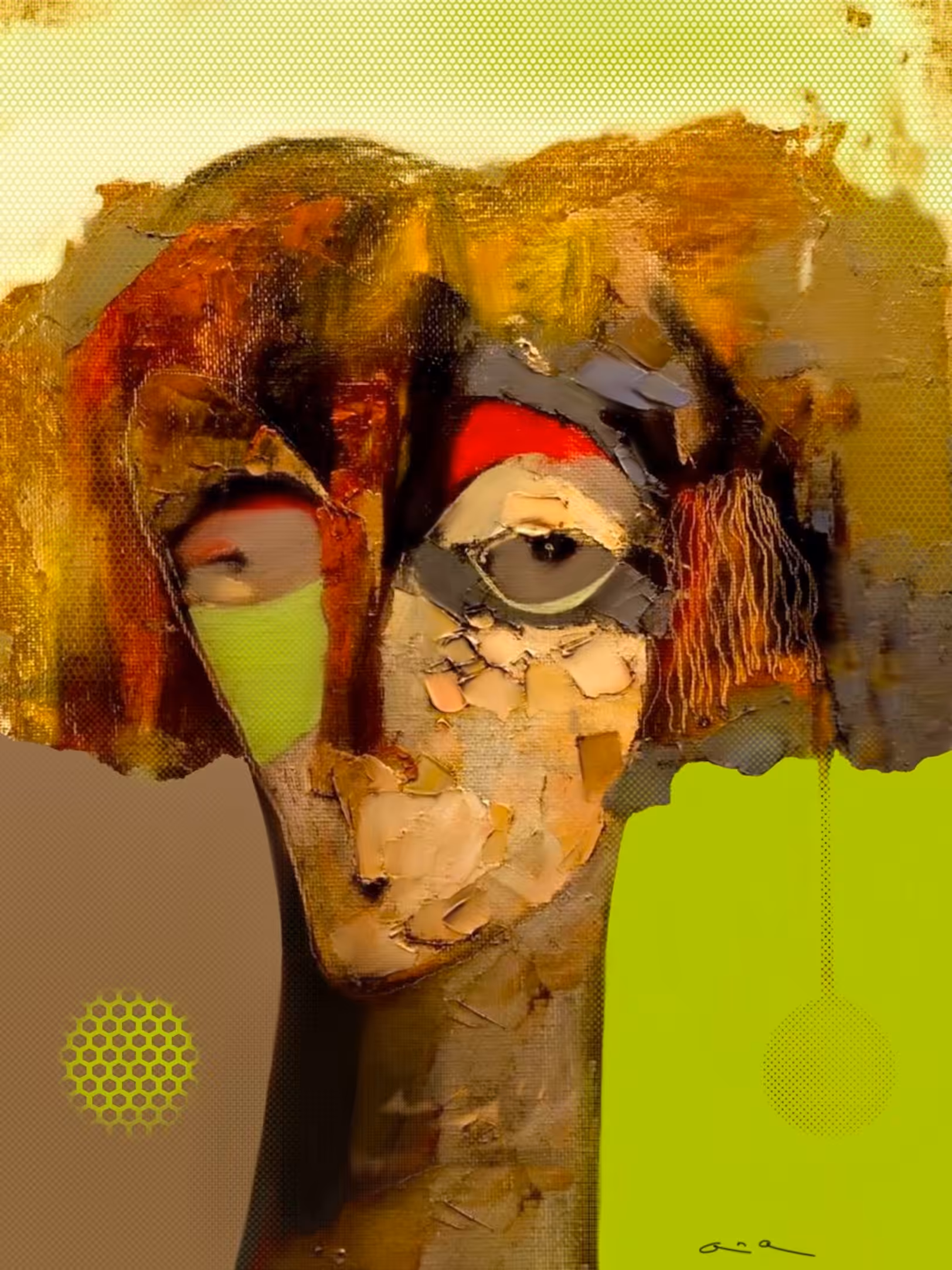 Expressionist Portrait #40