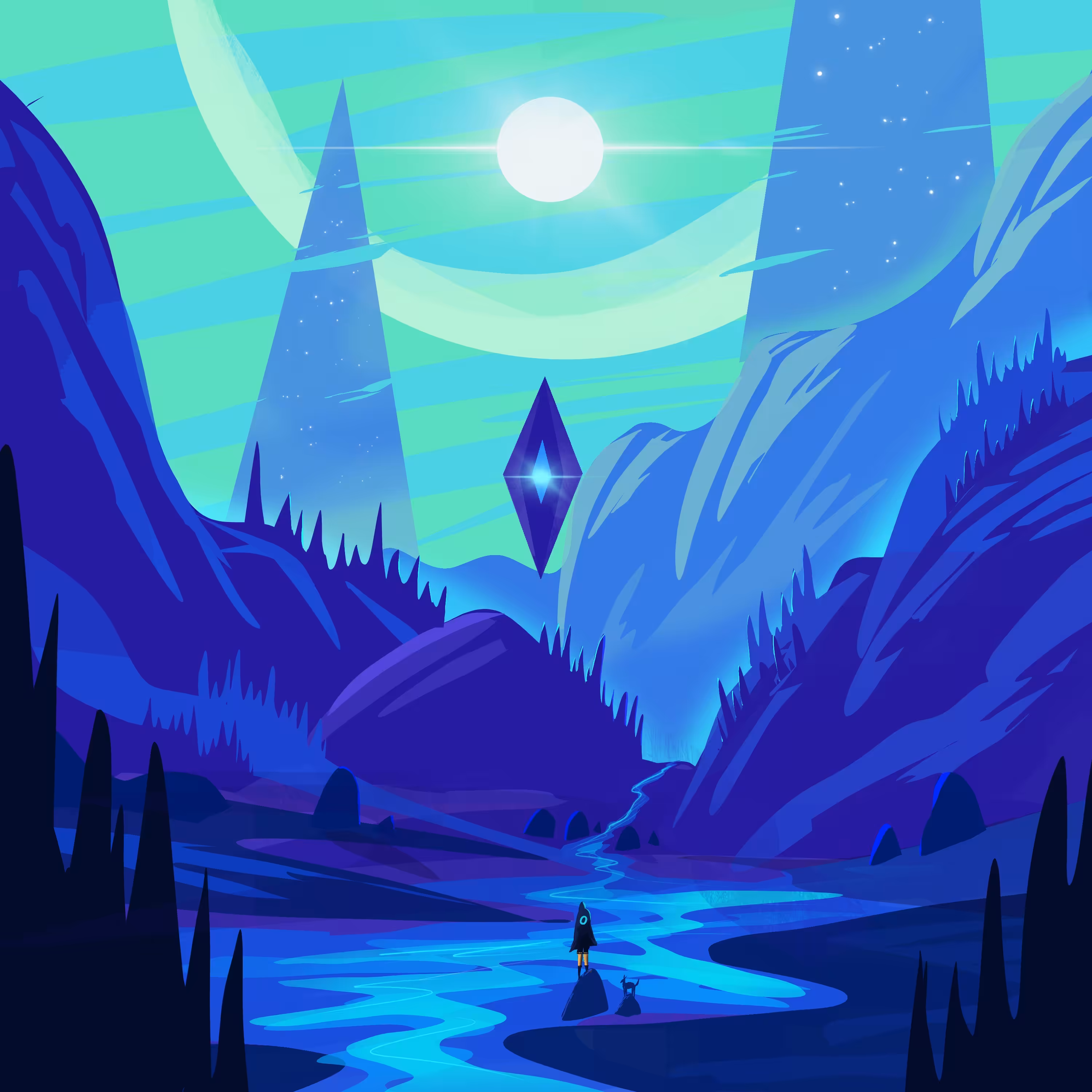 Finding Calmness in Mystery.