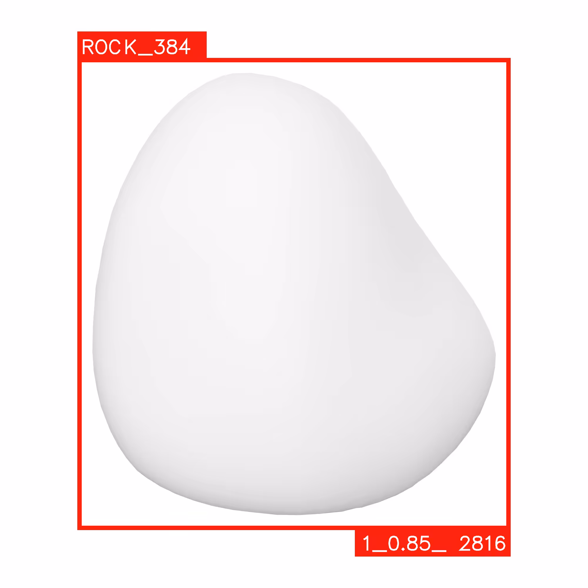UNSHADED ROCKS: ROCK 384