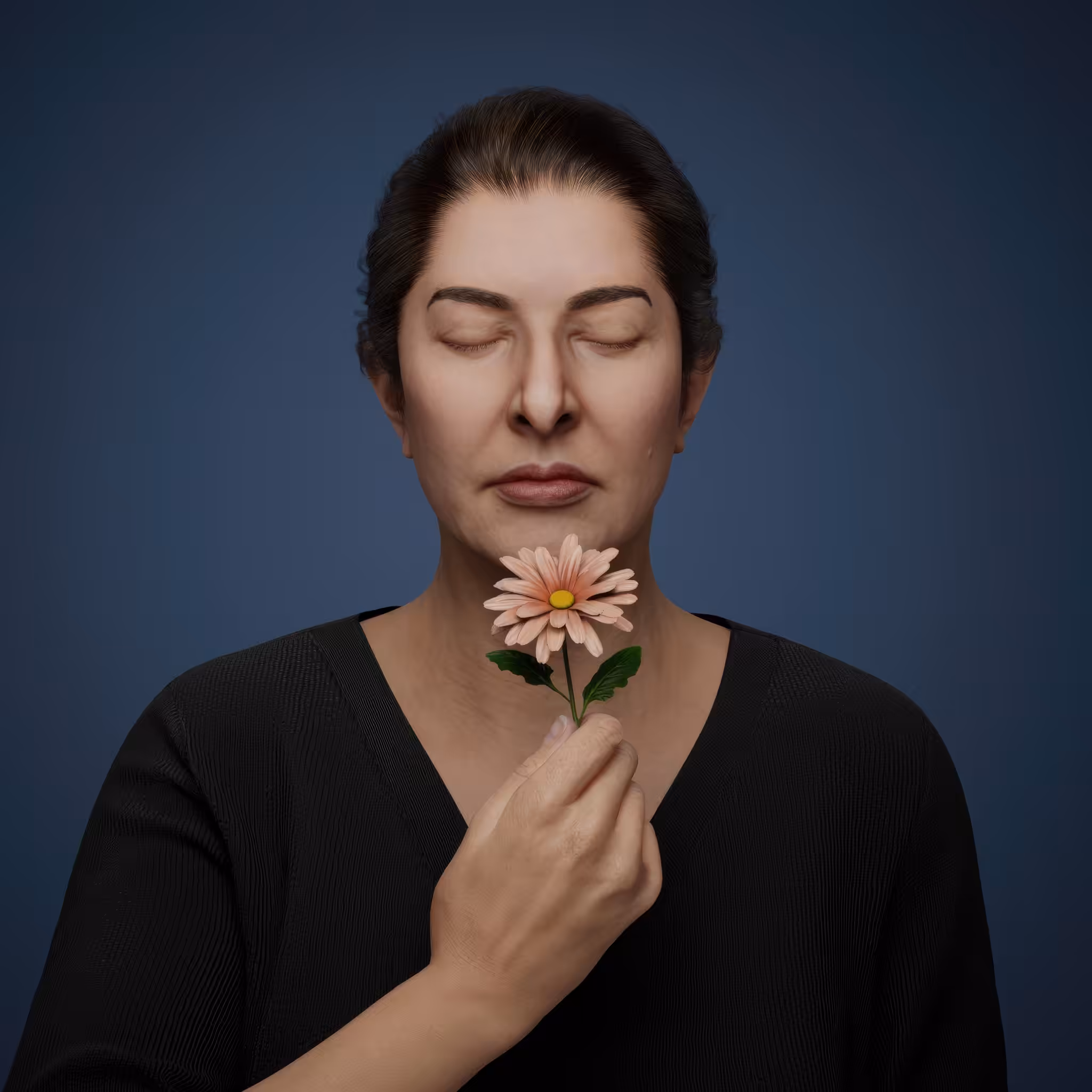 Portrait with Camomile #647
