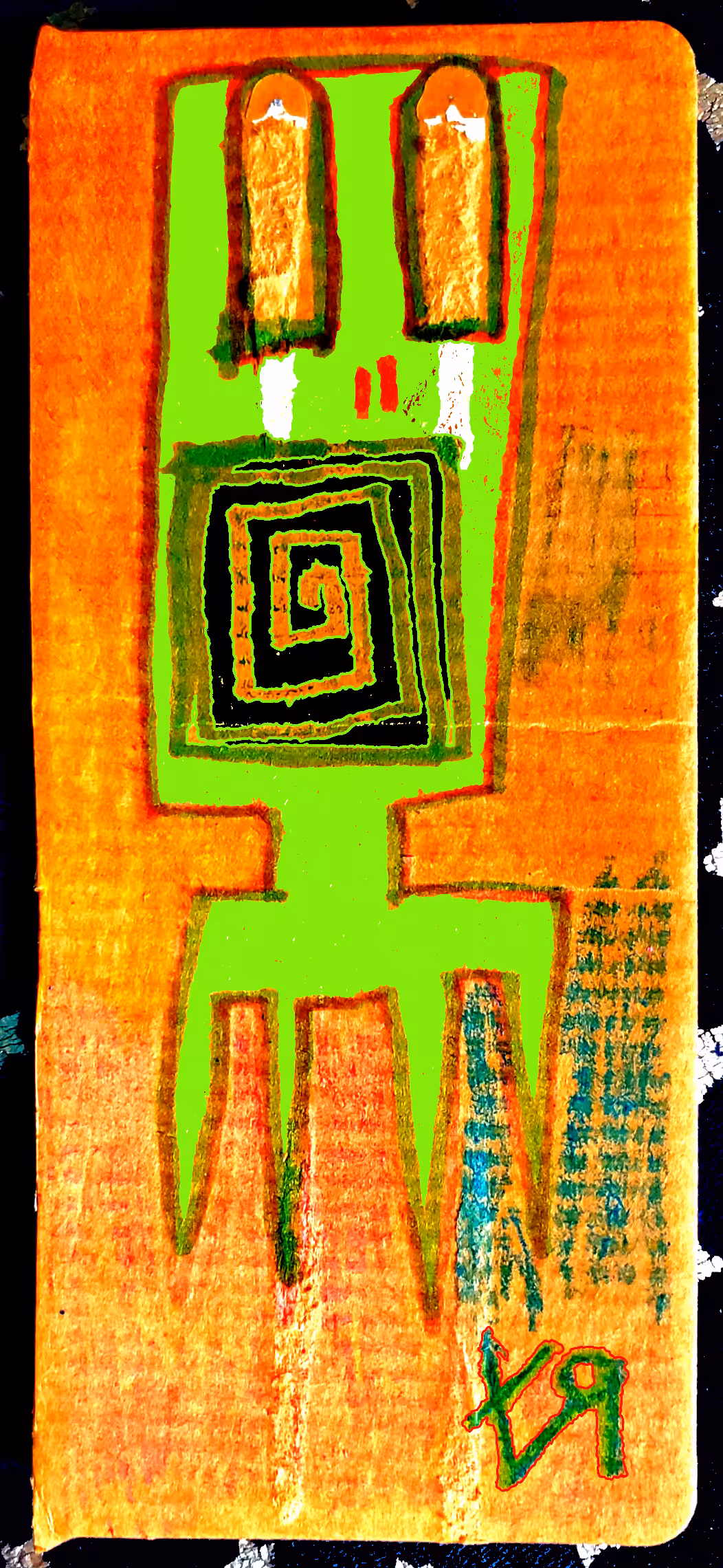 "Infinite Abyss (For TEZTRASH)" by Richard F. Yates (Holy Fool)