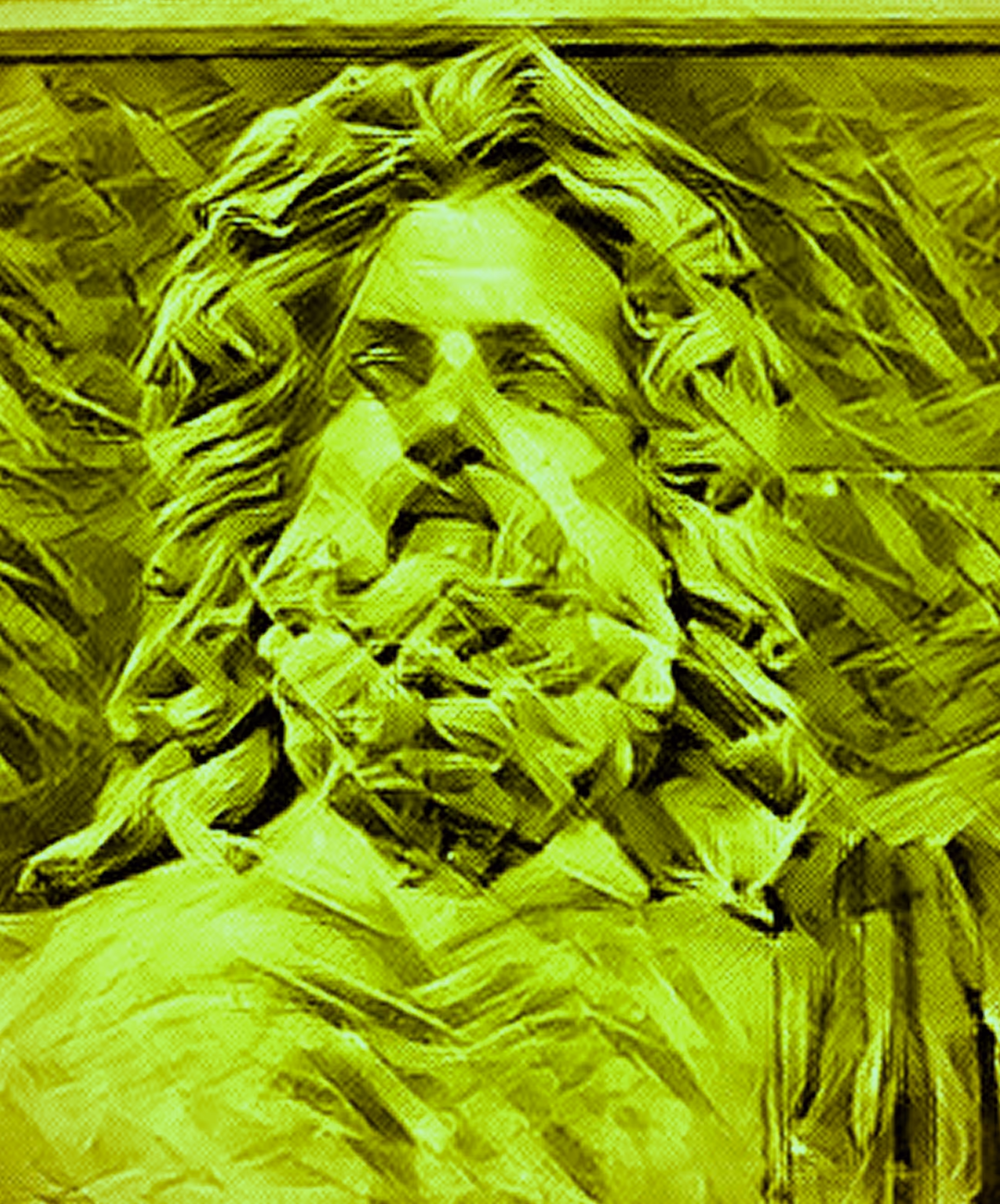 1/100 God Jupiter Crypto Gods Portrait Emerald Series by SOLLOG for Tezos