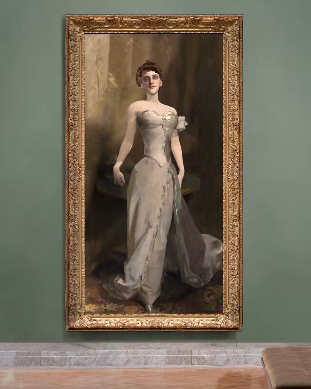 Reframing Sargent (Flowers)