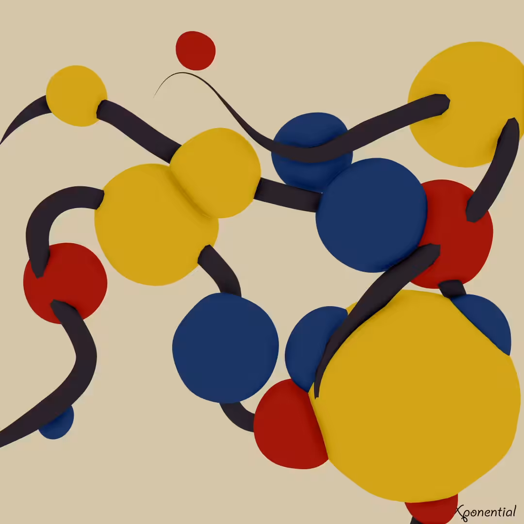 Les Vers Noirs Animés | Hommage à Alexander Calder