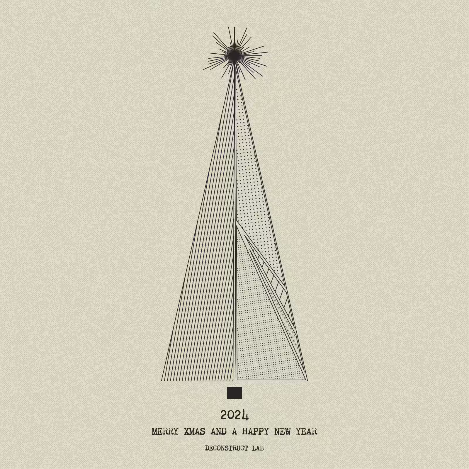Have Yourself a Merry Little Geometric Tree #234