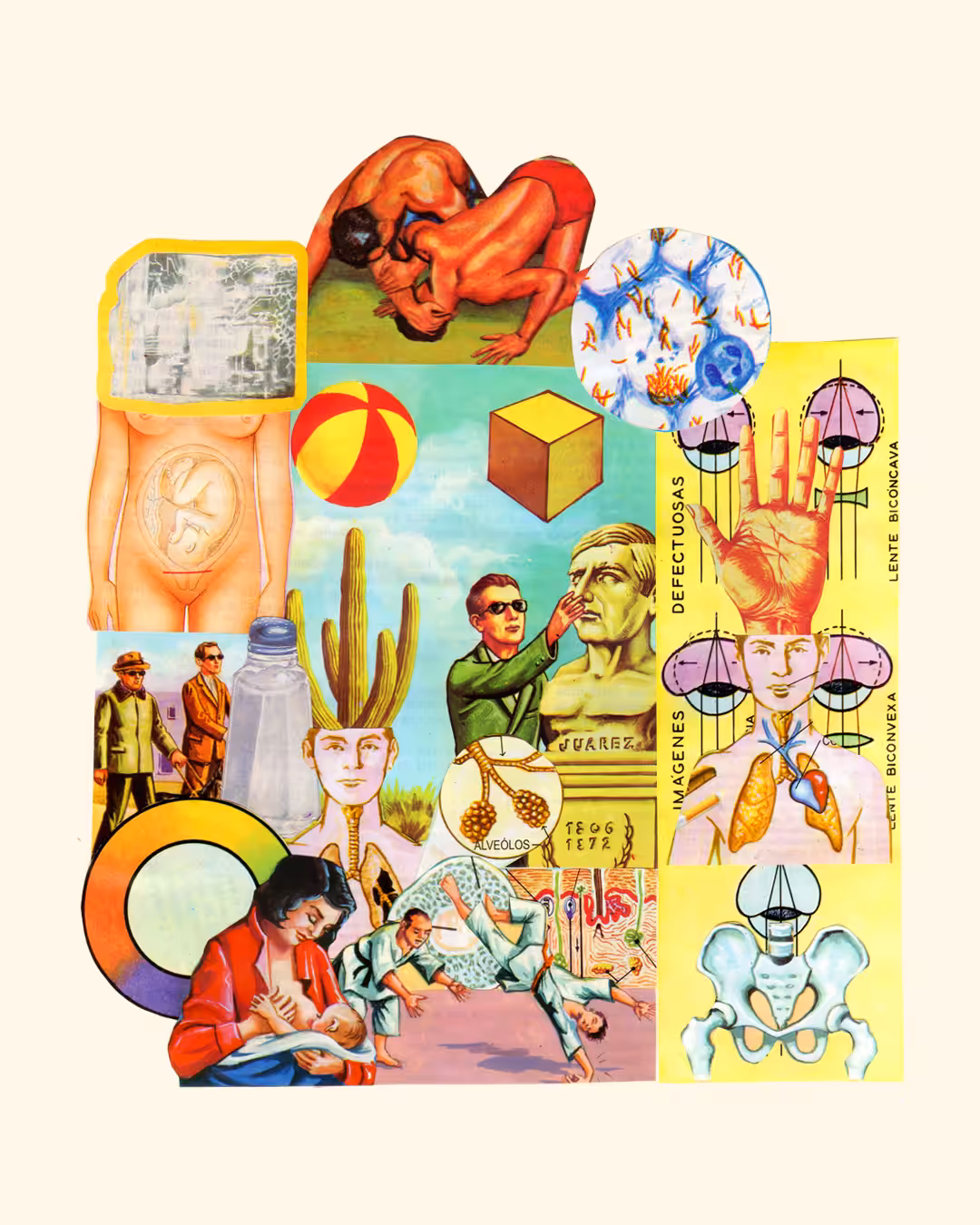 Bacterias, karate and cactus