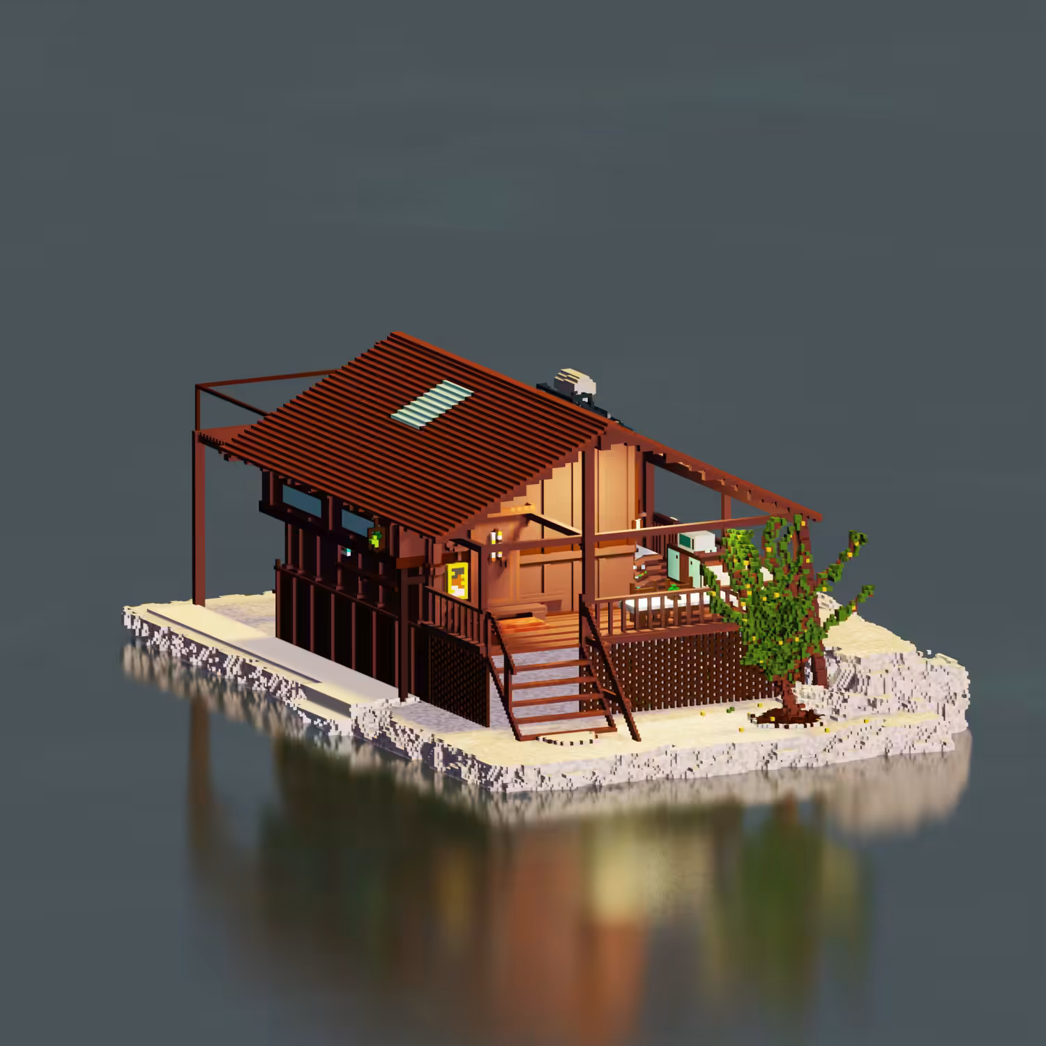 Rustic Tree House