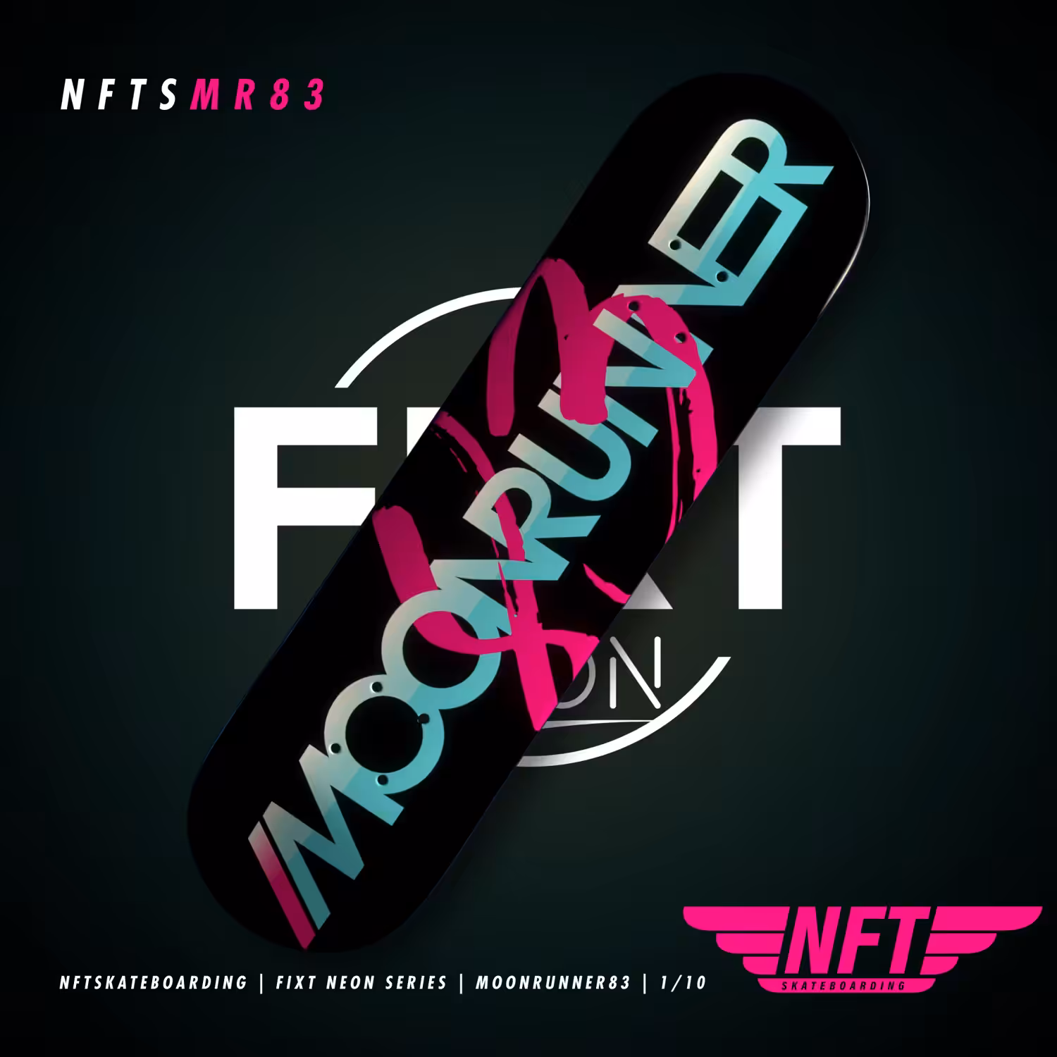 NFTSkateboarding: NFTSMR83 Moonrunner83