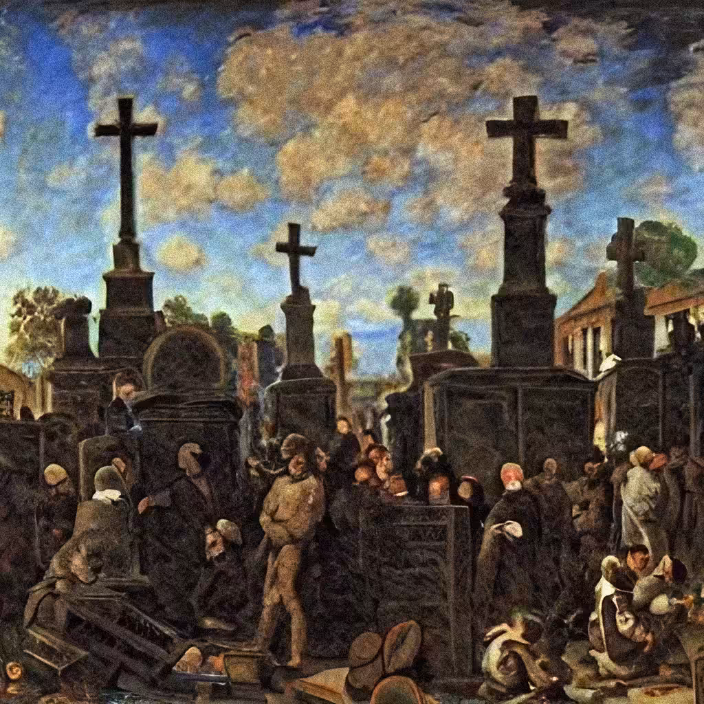 Cemetery reunion and resurrection