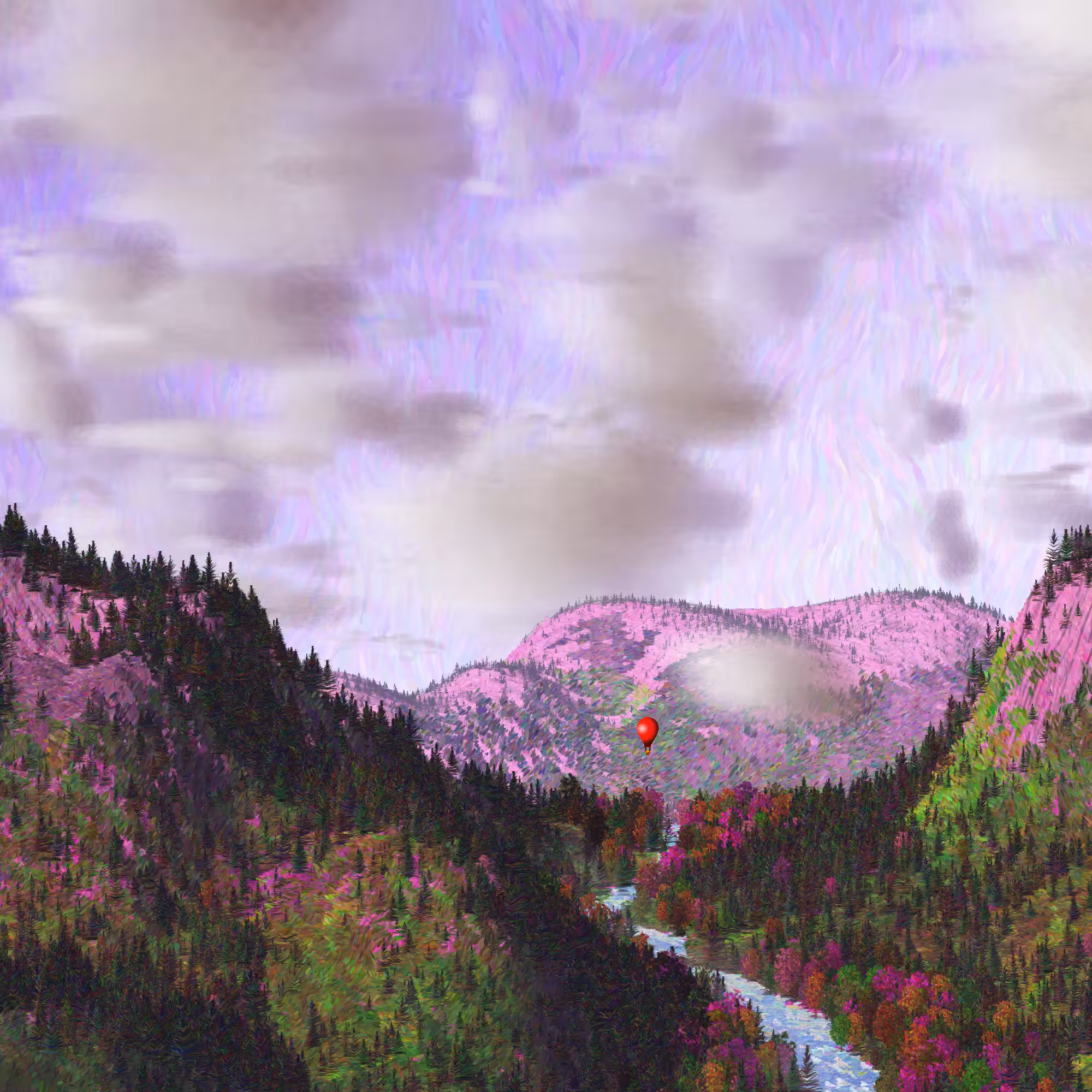 Expedition is exploring hue variation