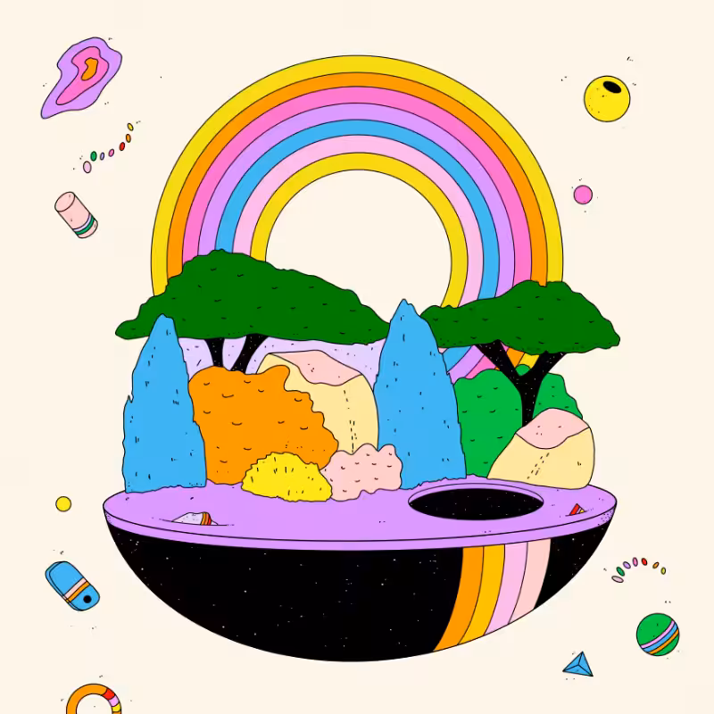 🌈🌴🪐 #145
