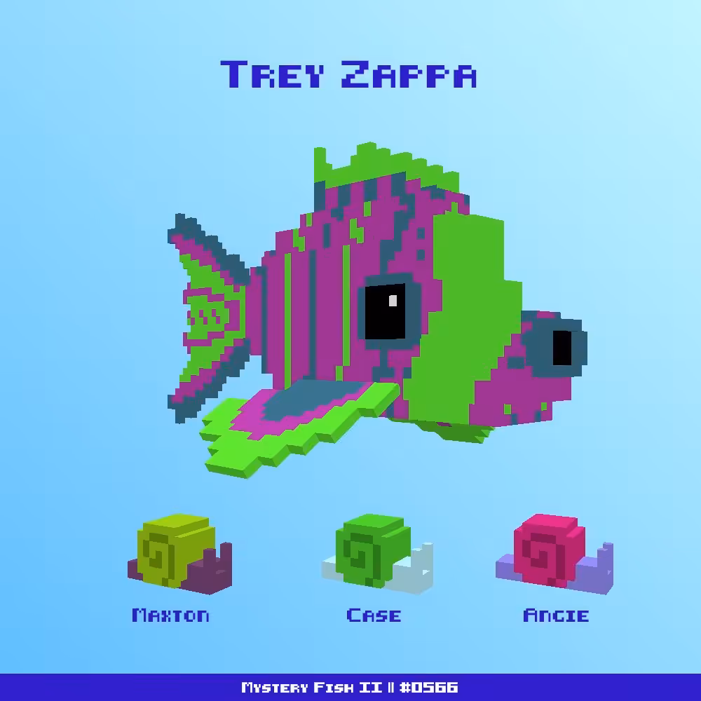 Trey Zappa :: Mystery Fish 0566/1000