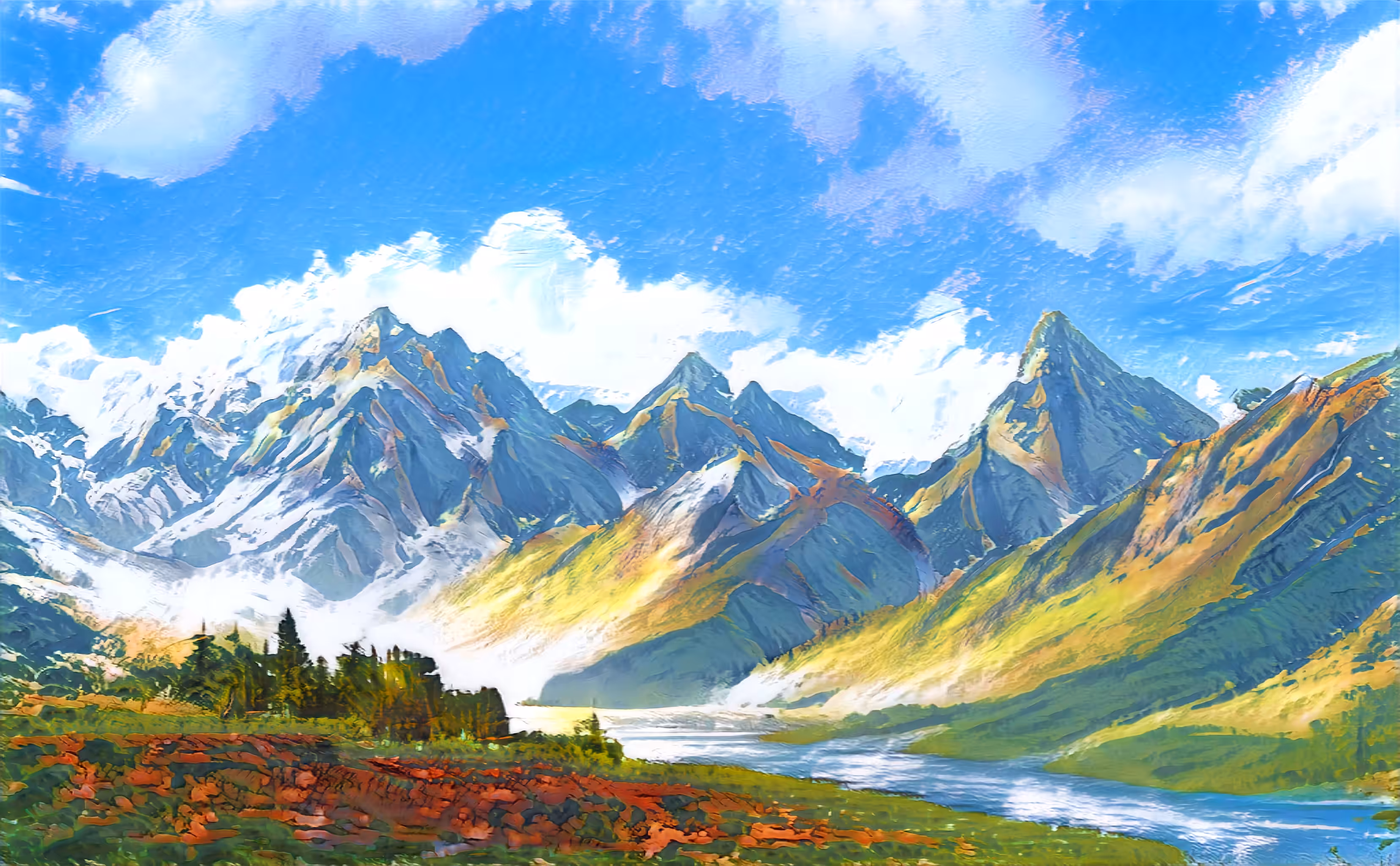 AI Landscapes #00234