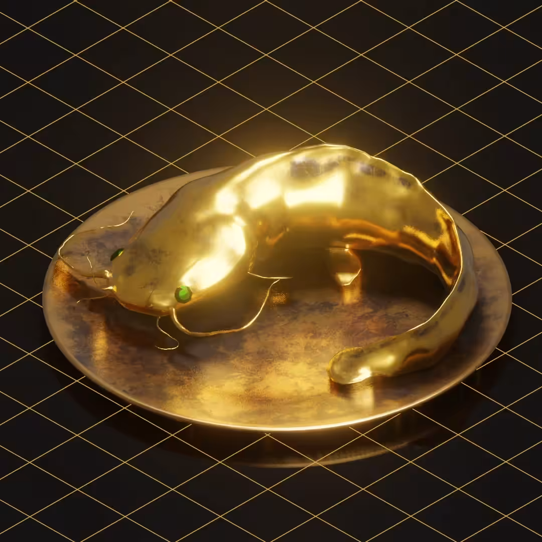 The golden claria, from the series, ''I am the claria''