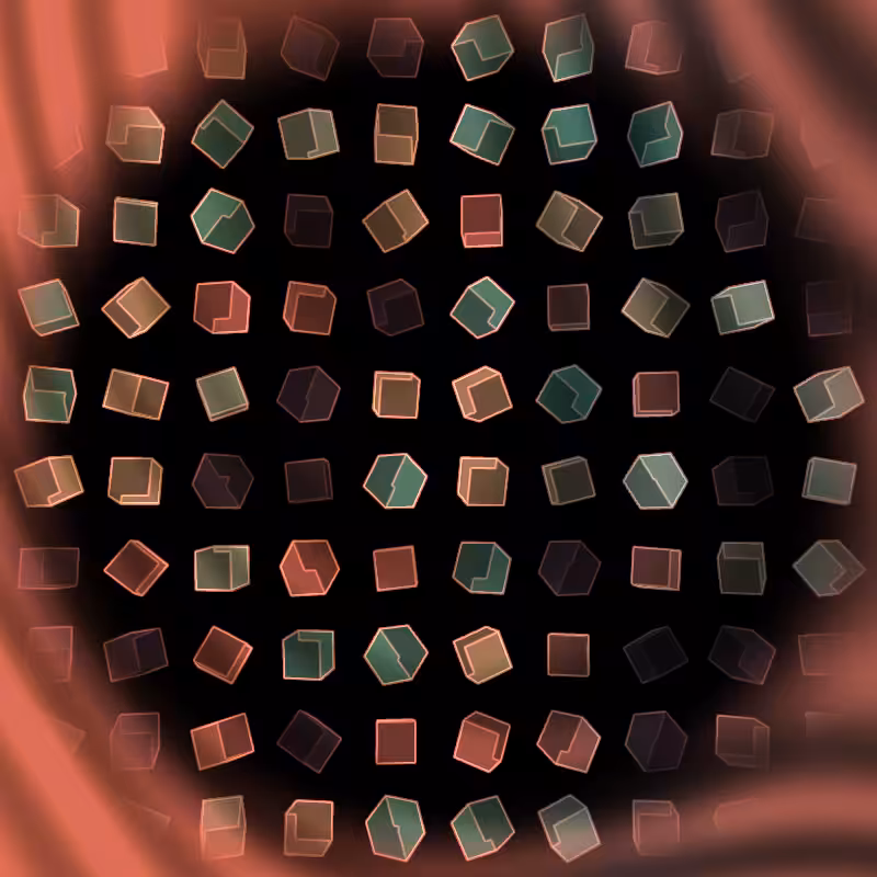 Interactive Cubes Grid #9