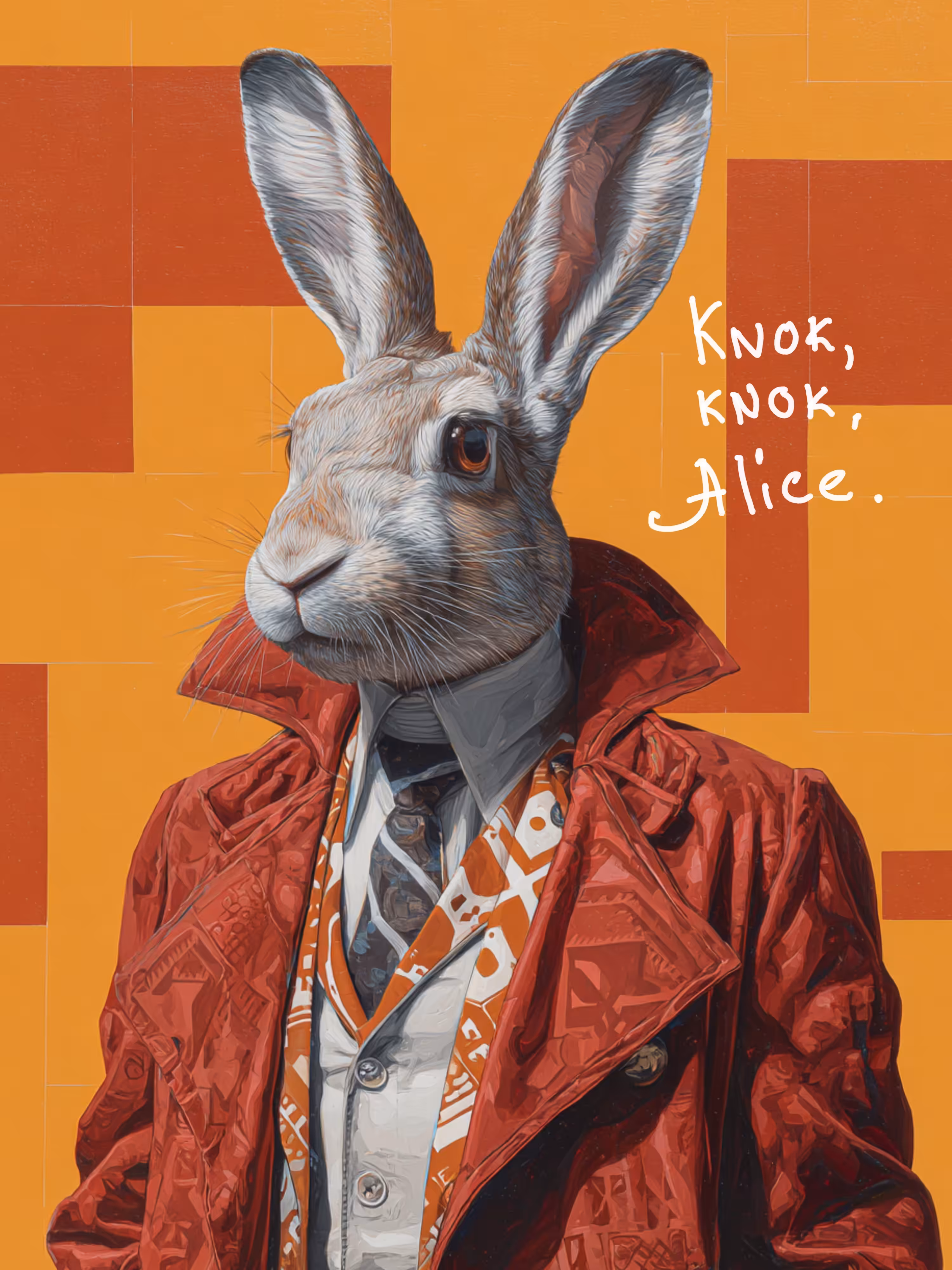 Knock, knock, Alice!