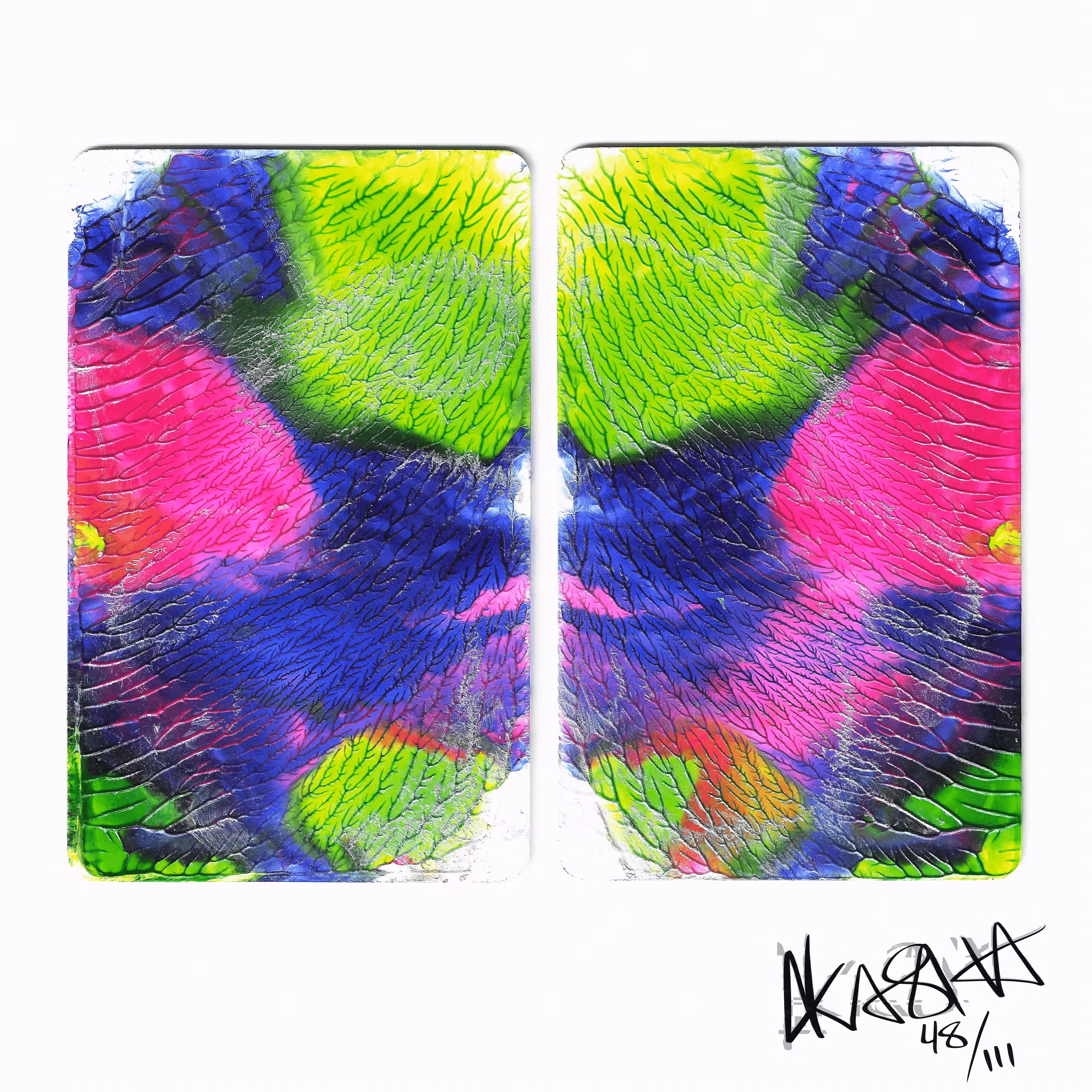 Micro Diptych: Butterfly Wings