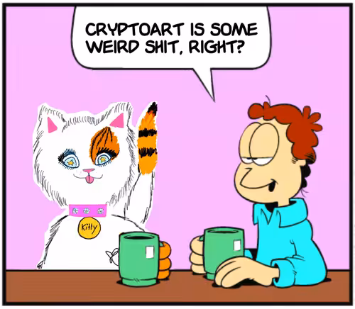 Cryptoart is Some Weird Shit ©