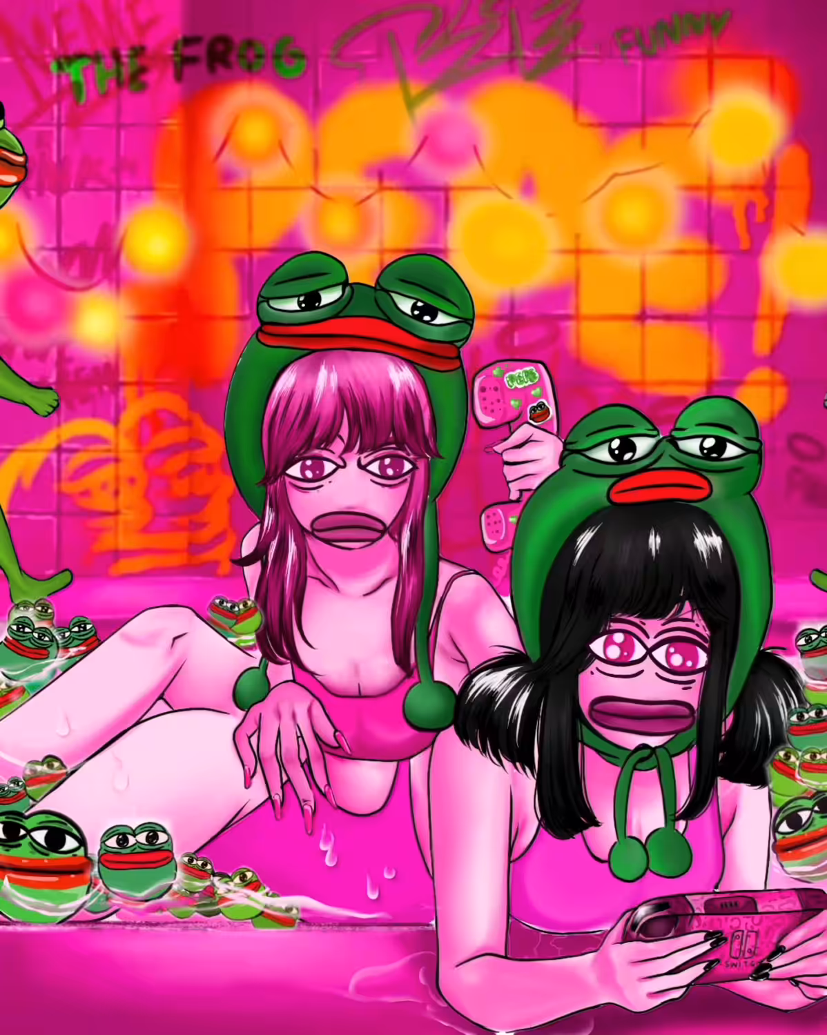 PEPE SWIM PARTY