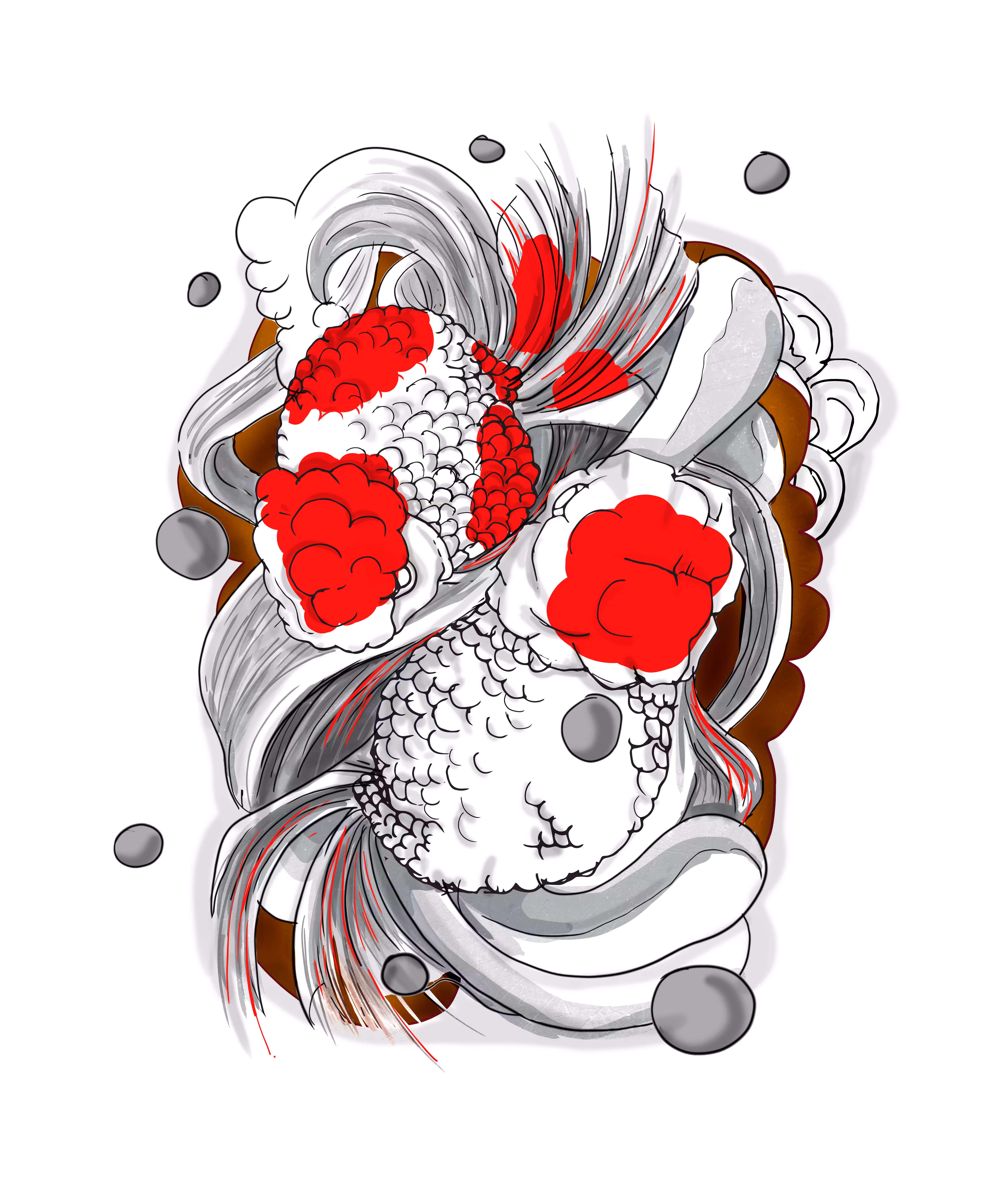 GOLDEN FISH [YIN YANG]