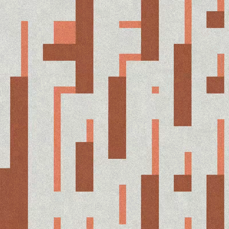 Rectangular Abstract Painting #6