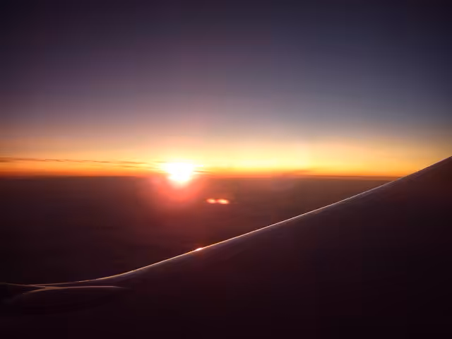 The Aerial Sunrise Picture the Kiss was Interrupted for