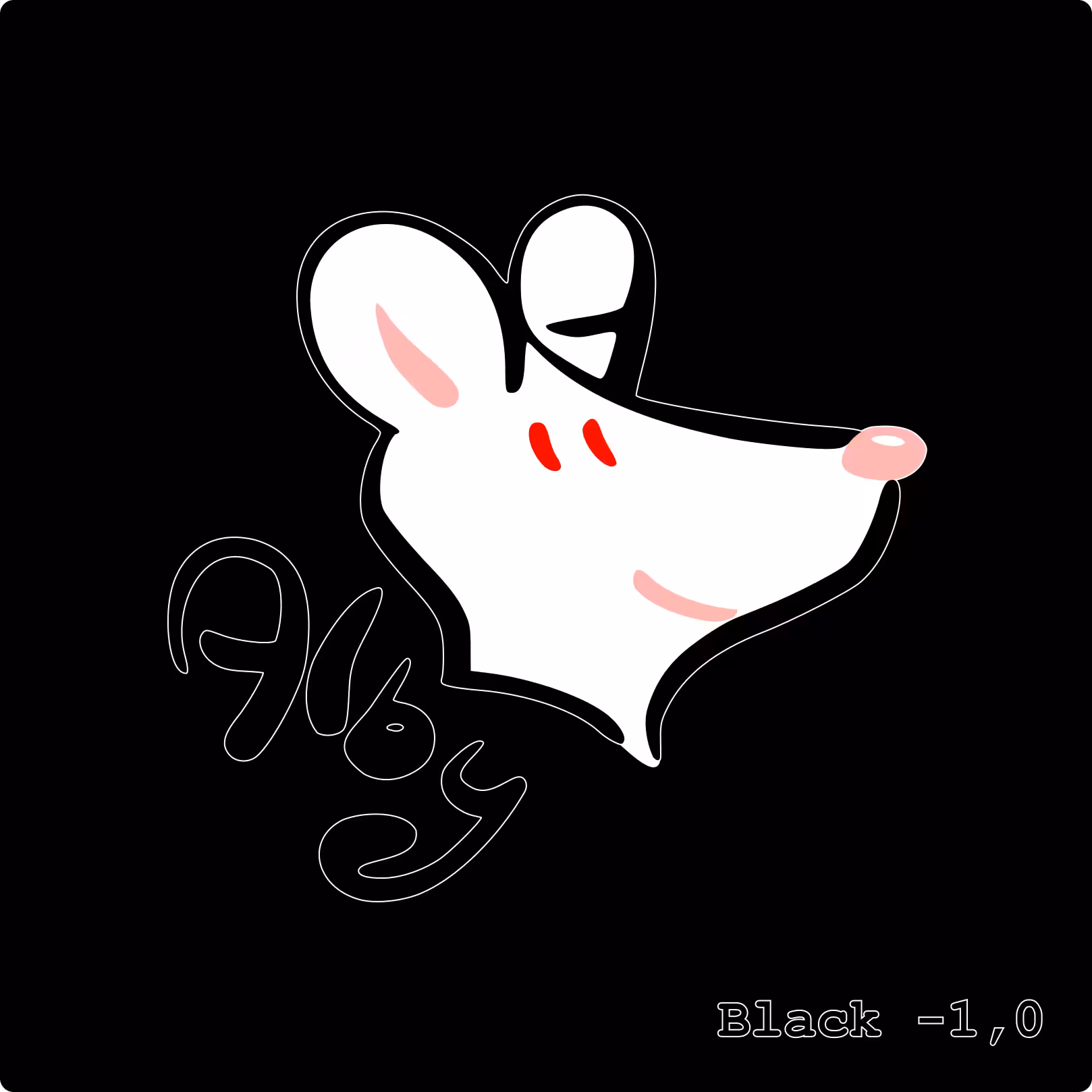 Alby #Mischief: Black -1,0