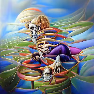  circle skeleton