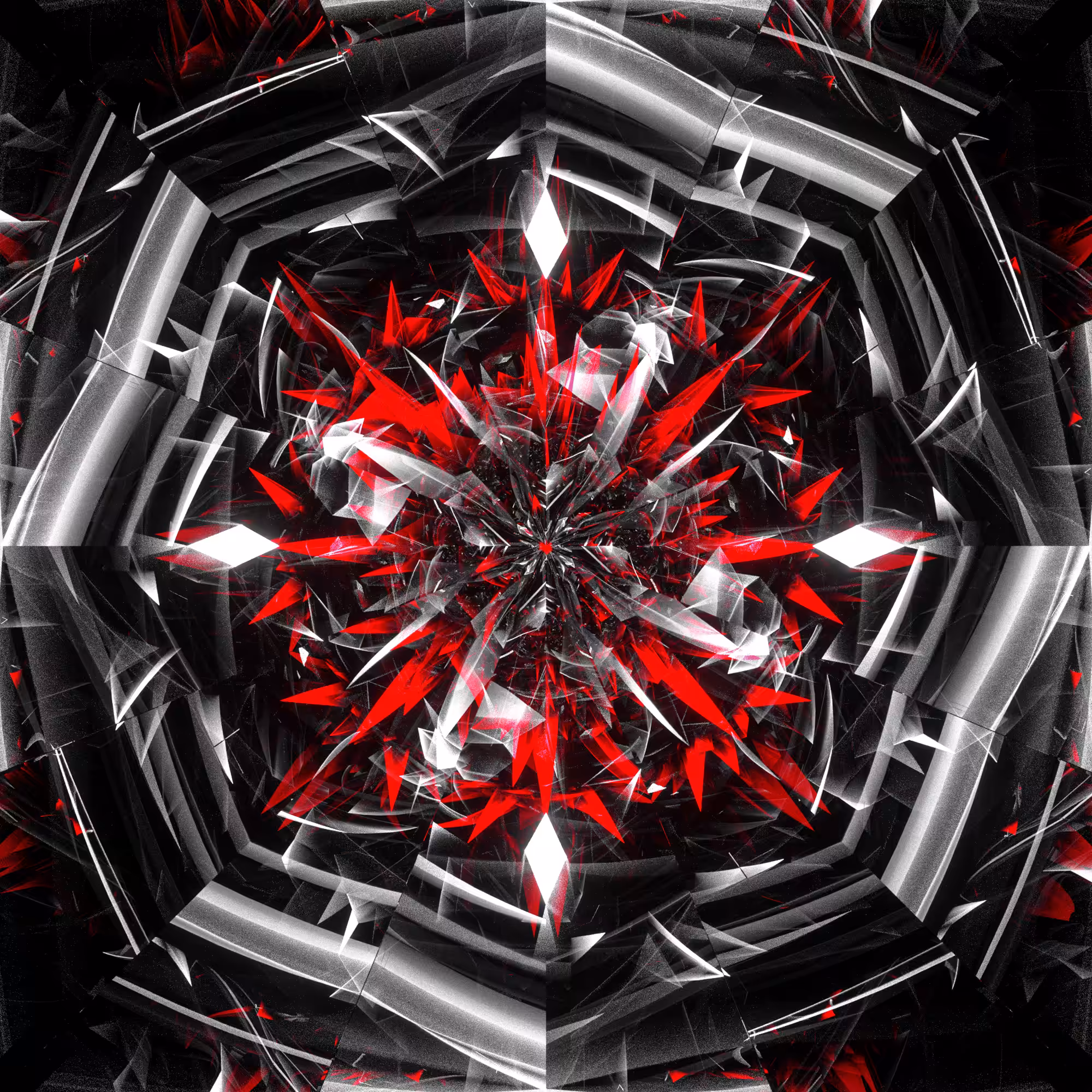 Red Snowflake
