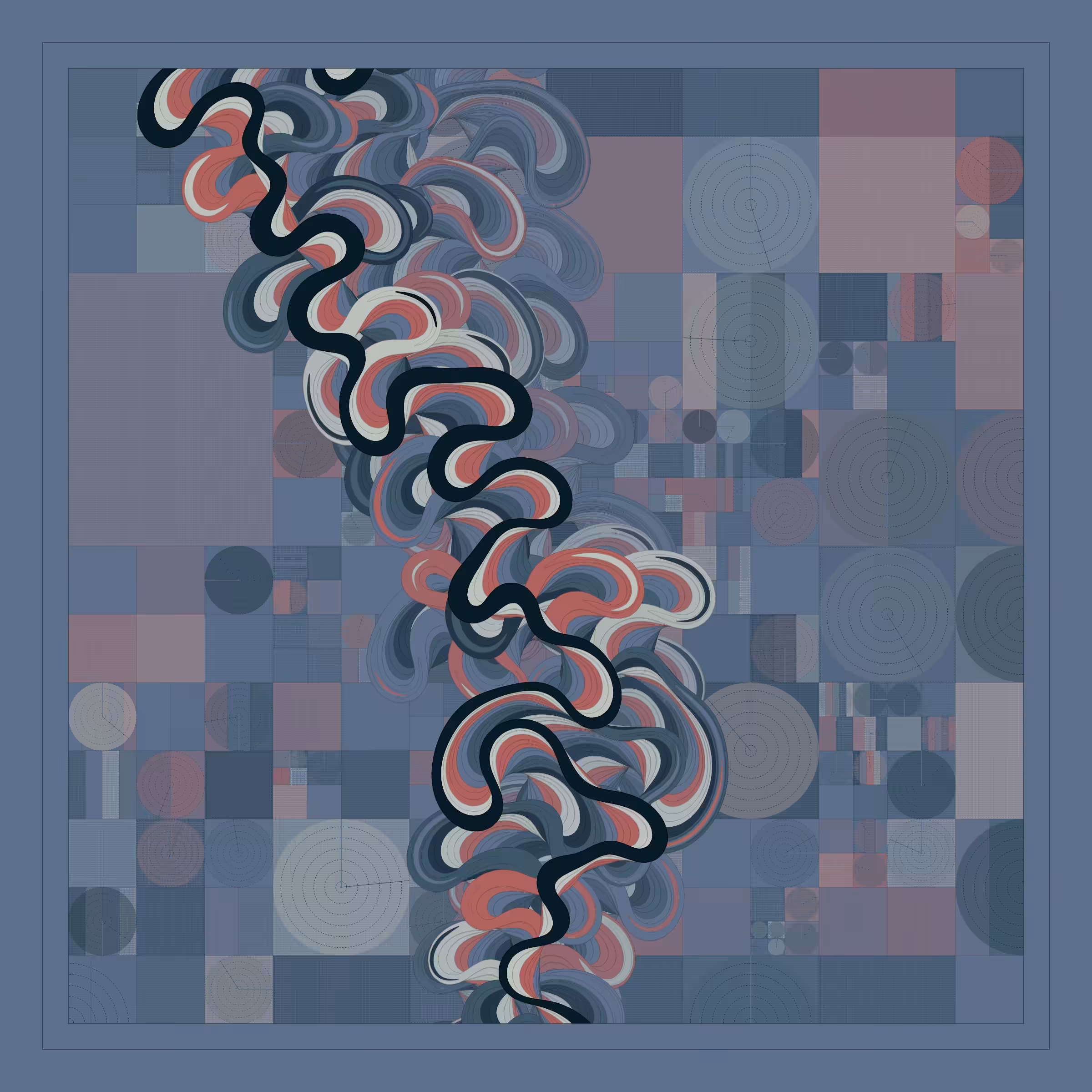 Ancient Courses of Fictional Rivers #751