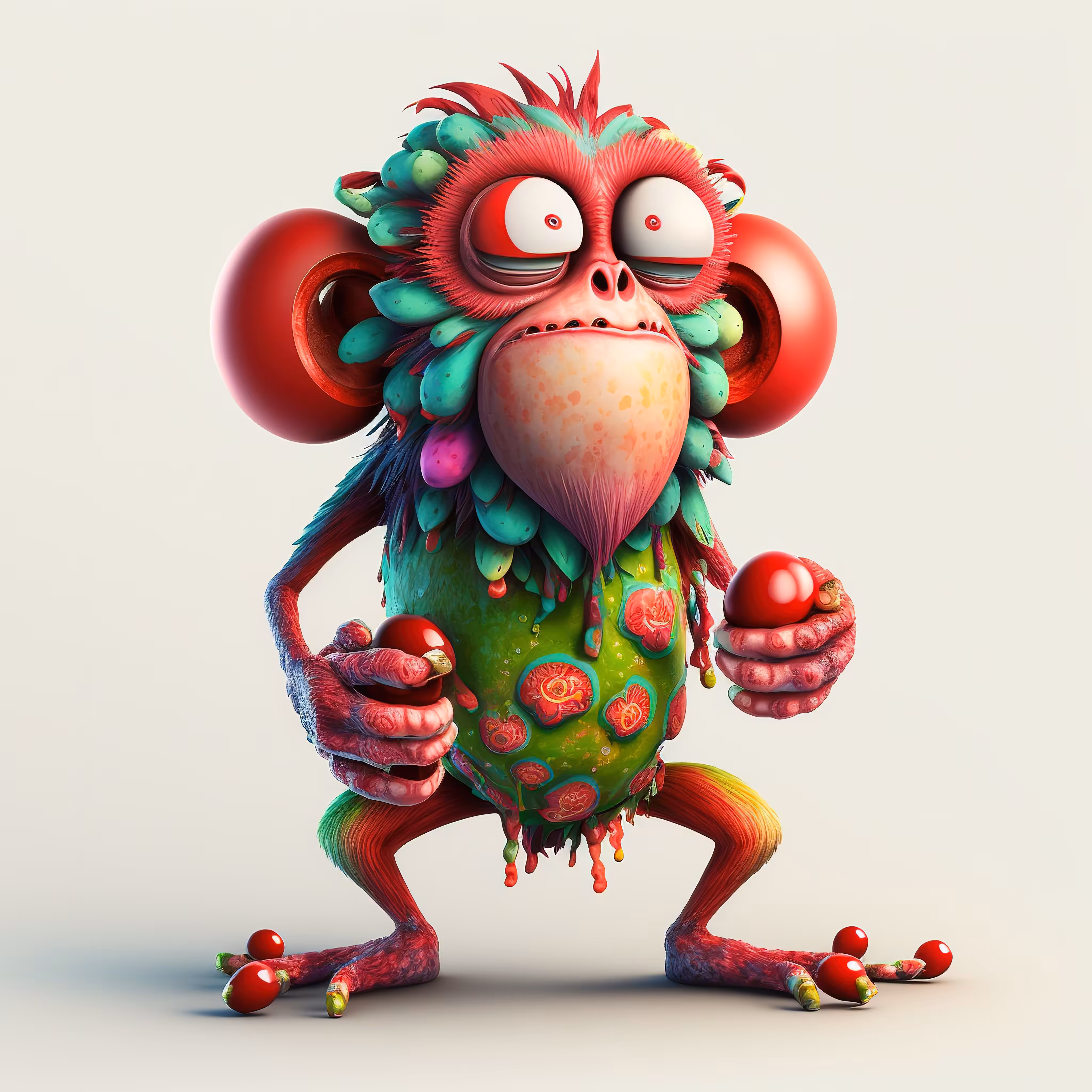 Strawb the Monkey