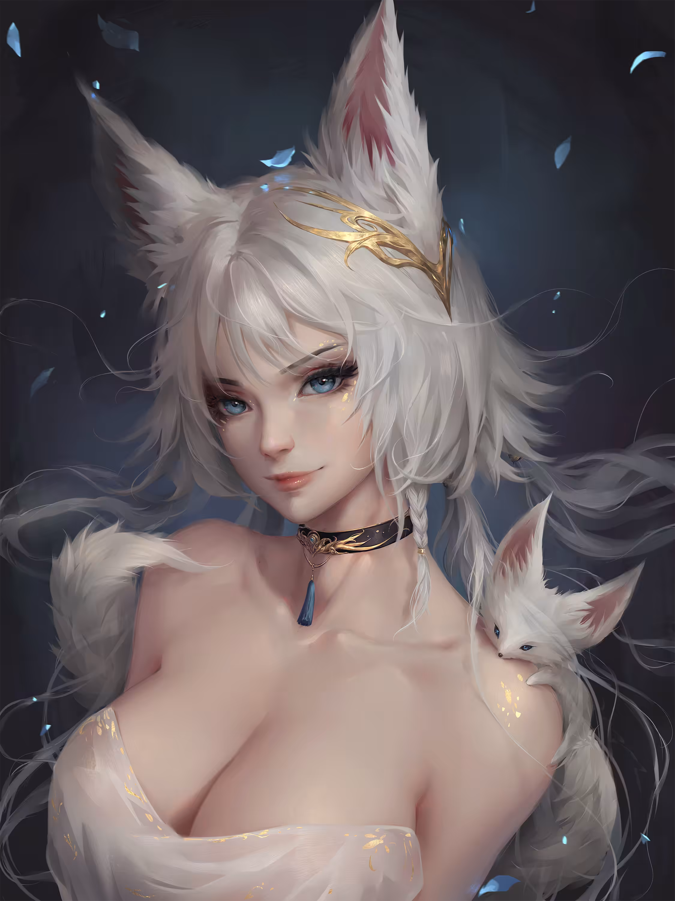 Snow fox
