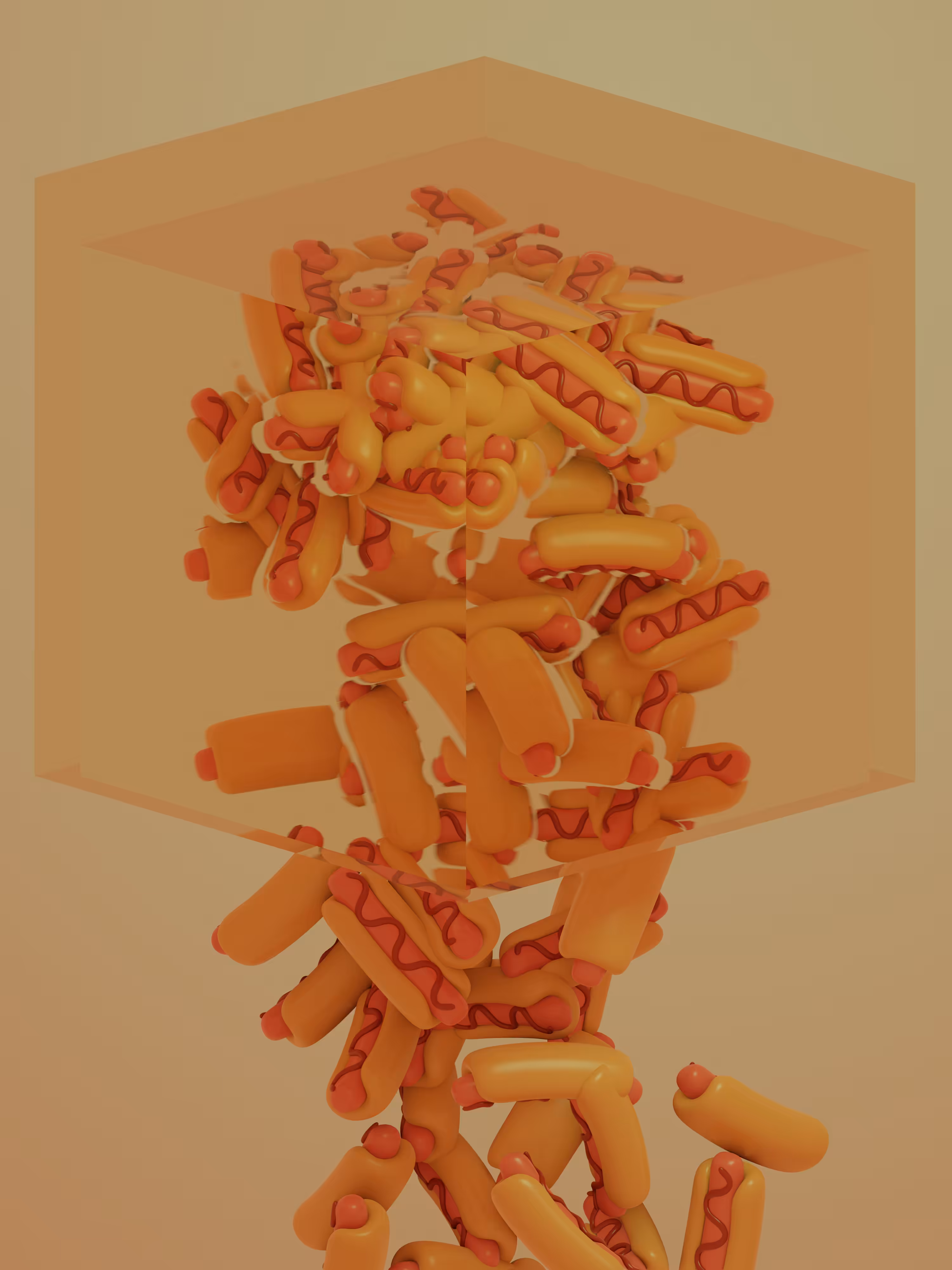 THE MAGICAL GLASS : HOT DOGS