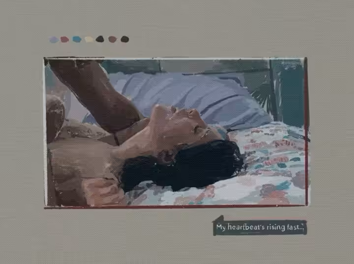 my heartbeat's rising fast
