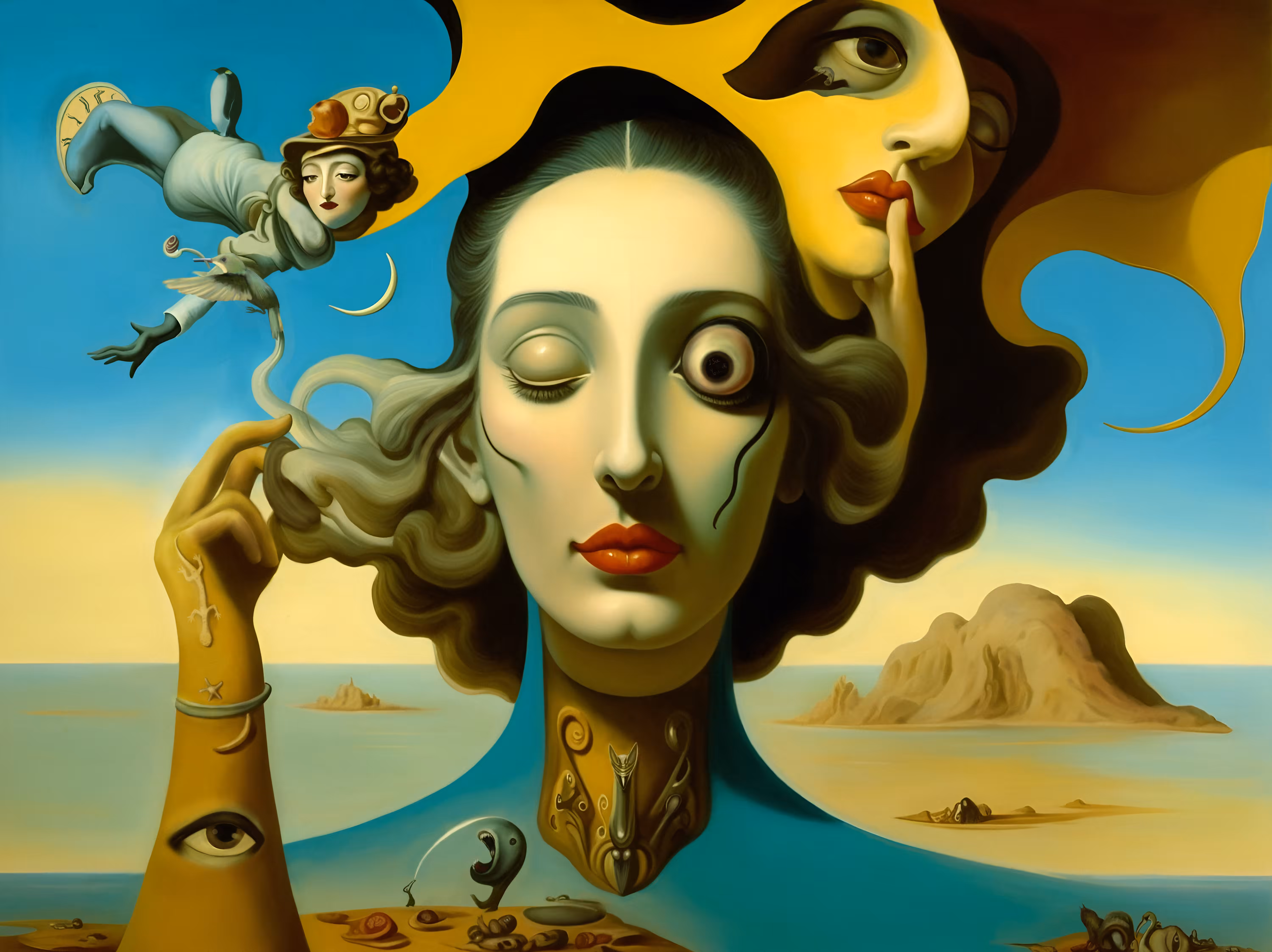 Transcendent of a Mad Mind: I See 4  You