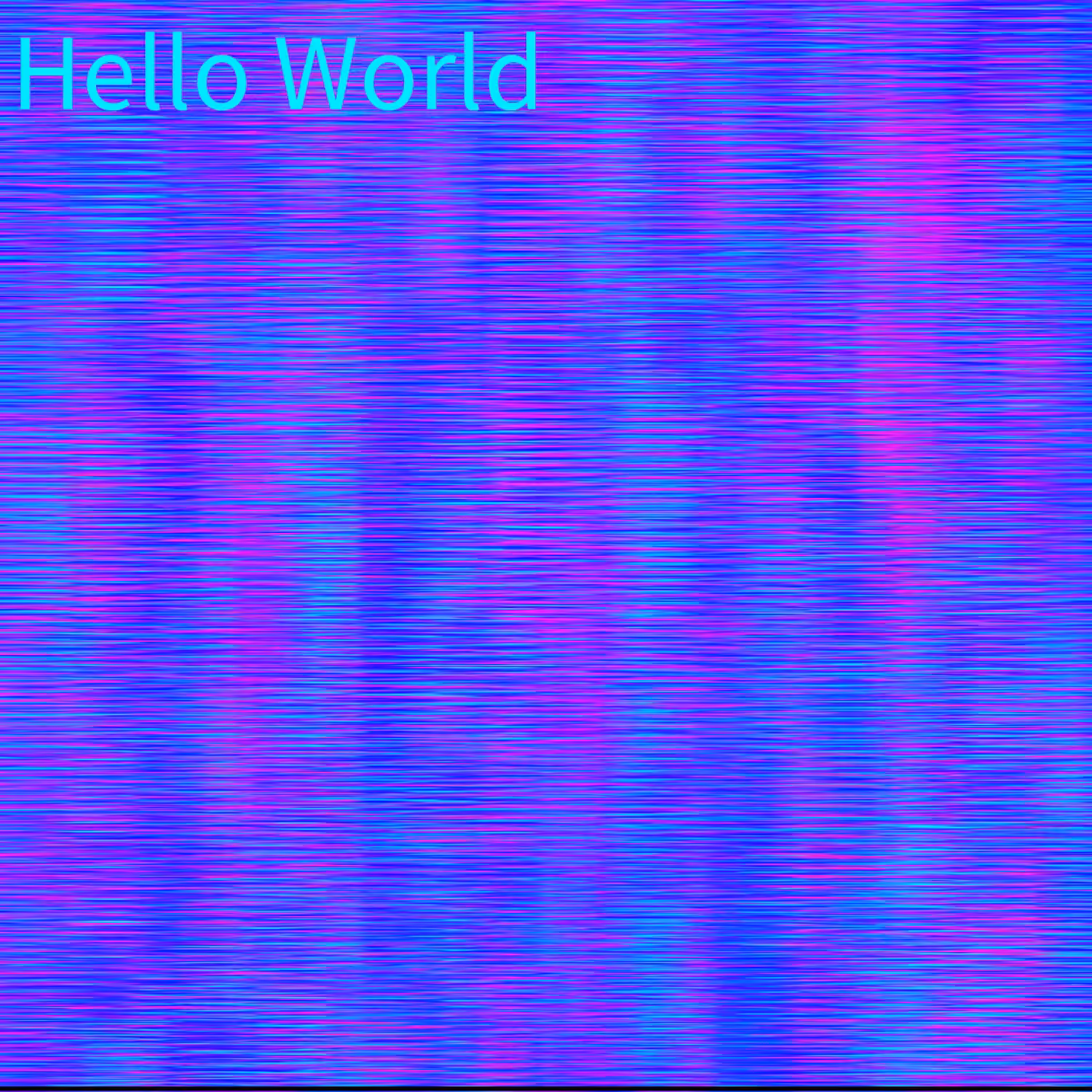 Hello World No.3 (阴阳)