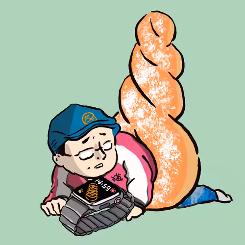 Wearable DONUTS: Daily life in donuts #041 Feb.11